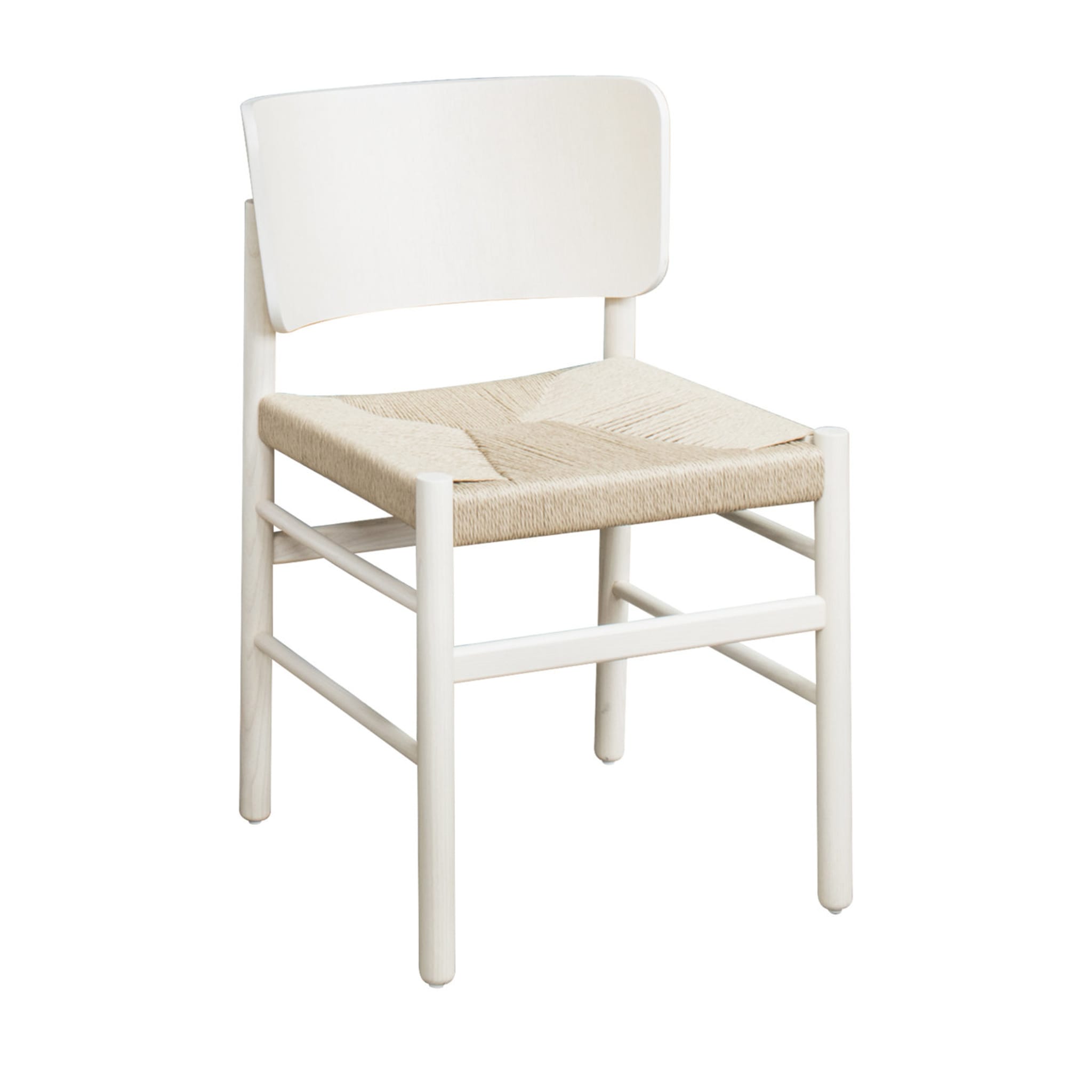 Fratina 680 White Chair by Emilio Nanni - Vue principale