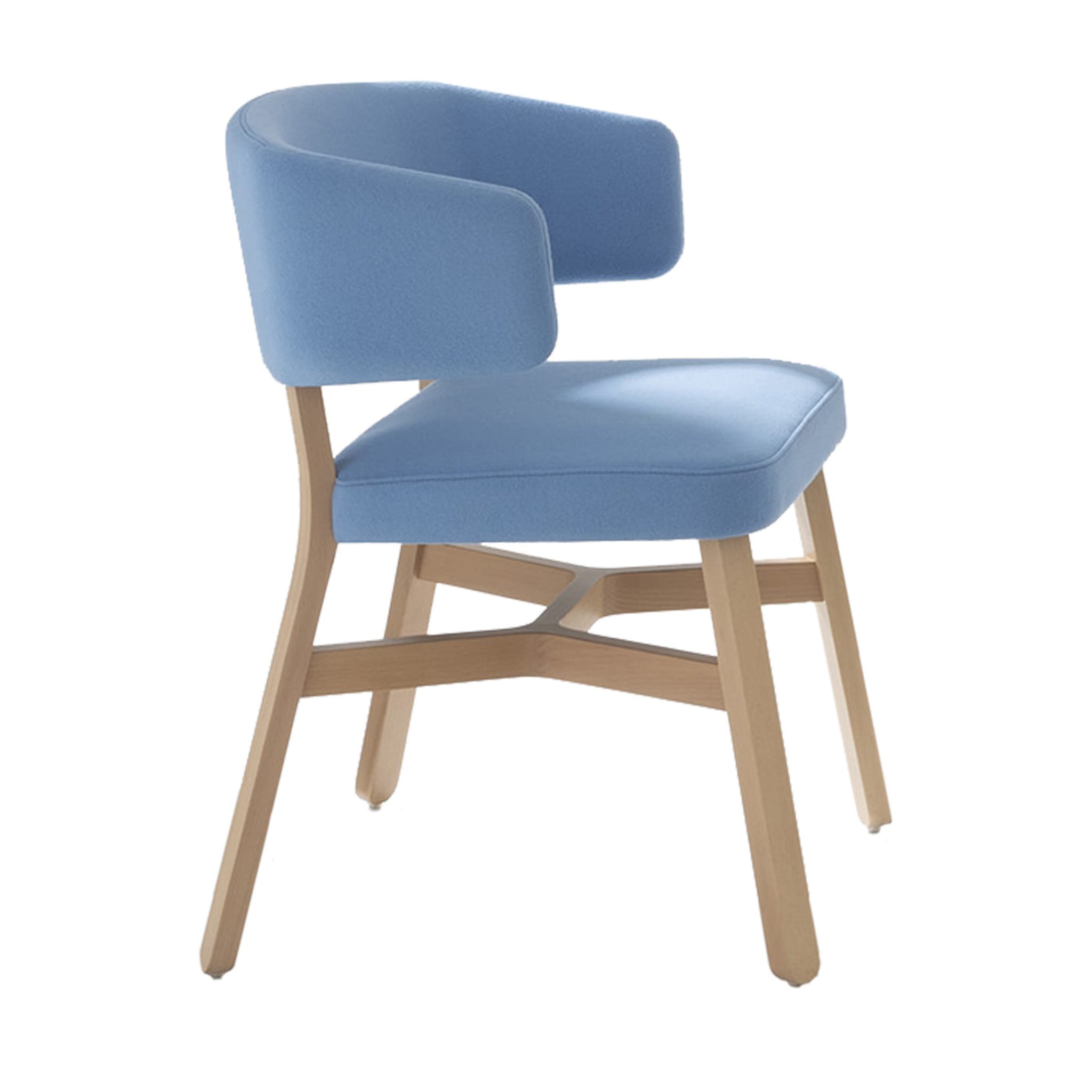 Croissant 571 Azure Chair by Emilio Nanni - Main view