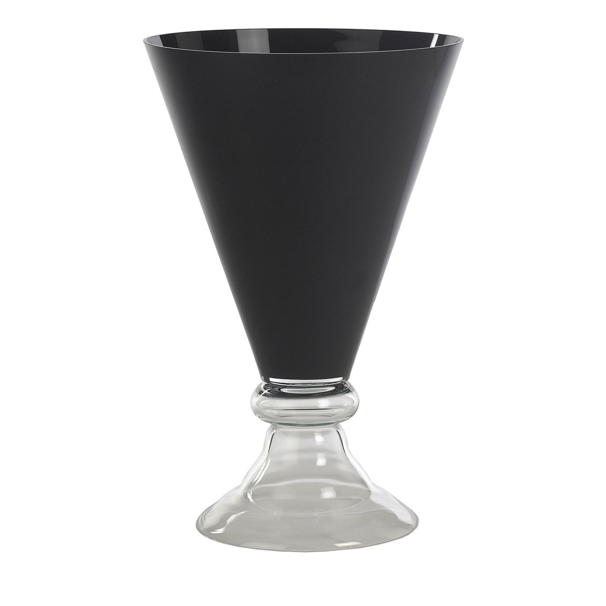 Nouveau vase romantique noir - Vue principale