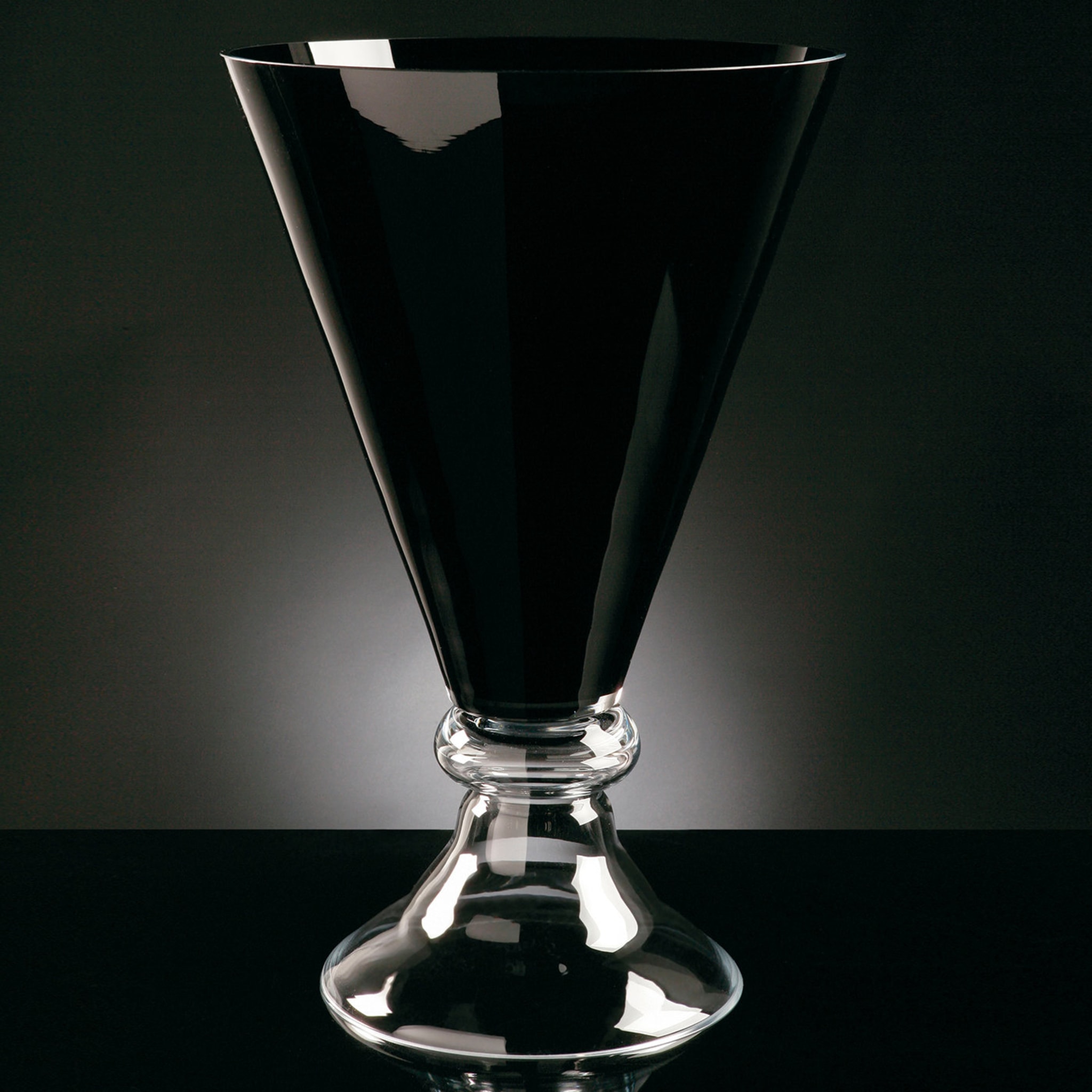 Nouveau vase romantique noir - Vue alternative 1