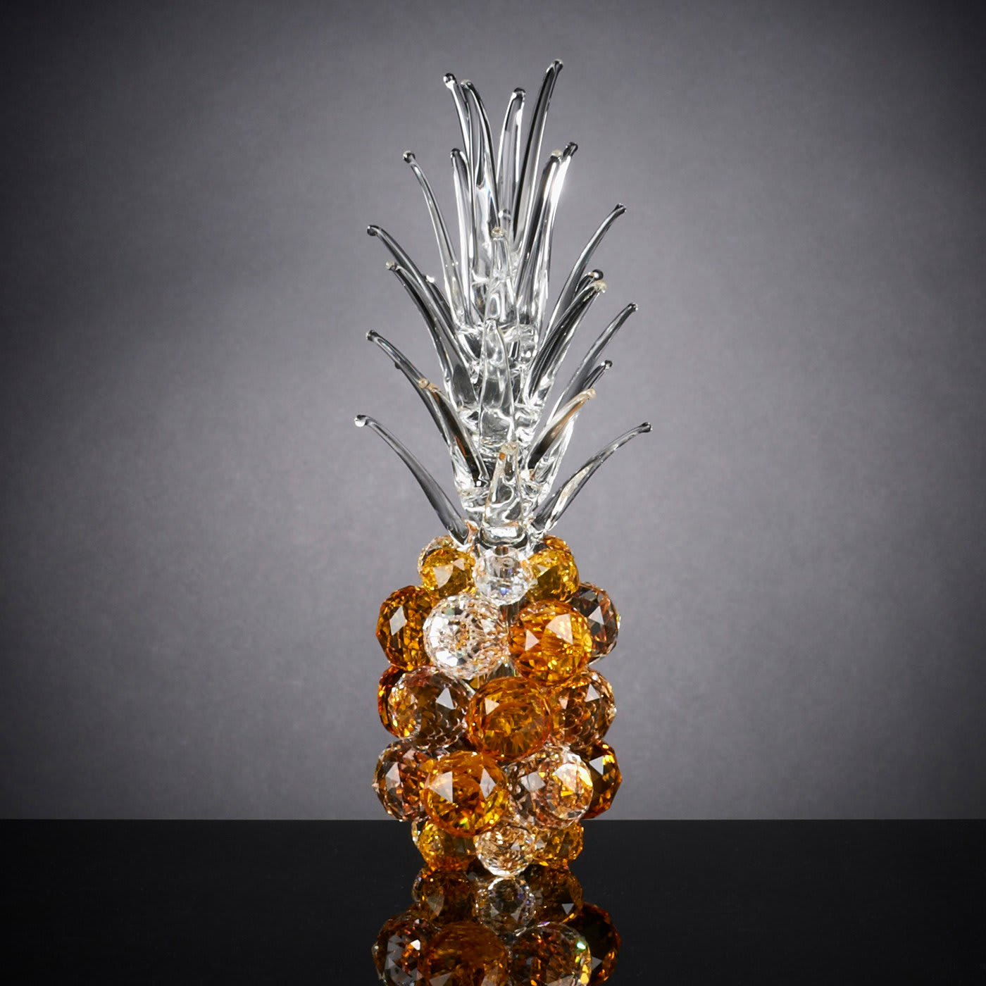 Small Amber Crystal Pineapple VGnewtrend