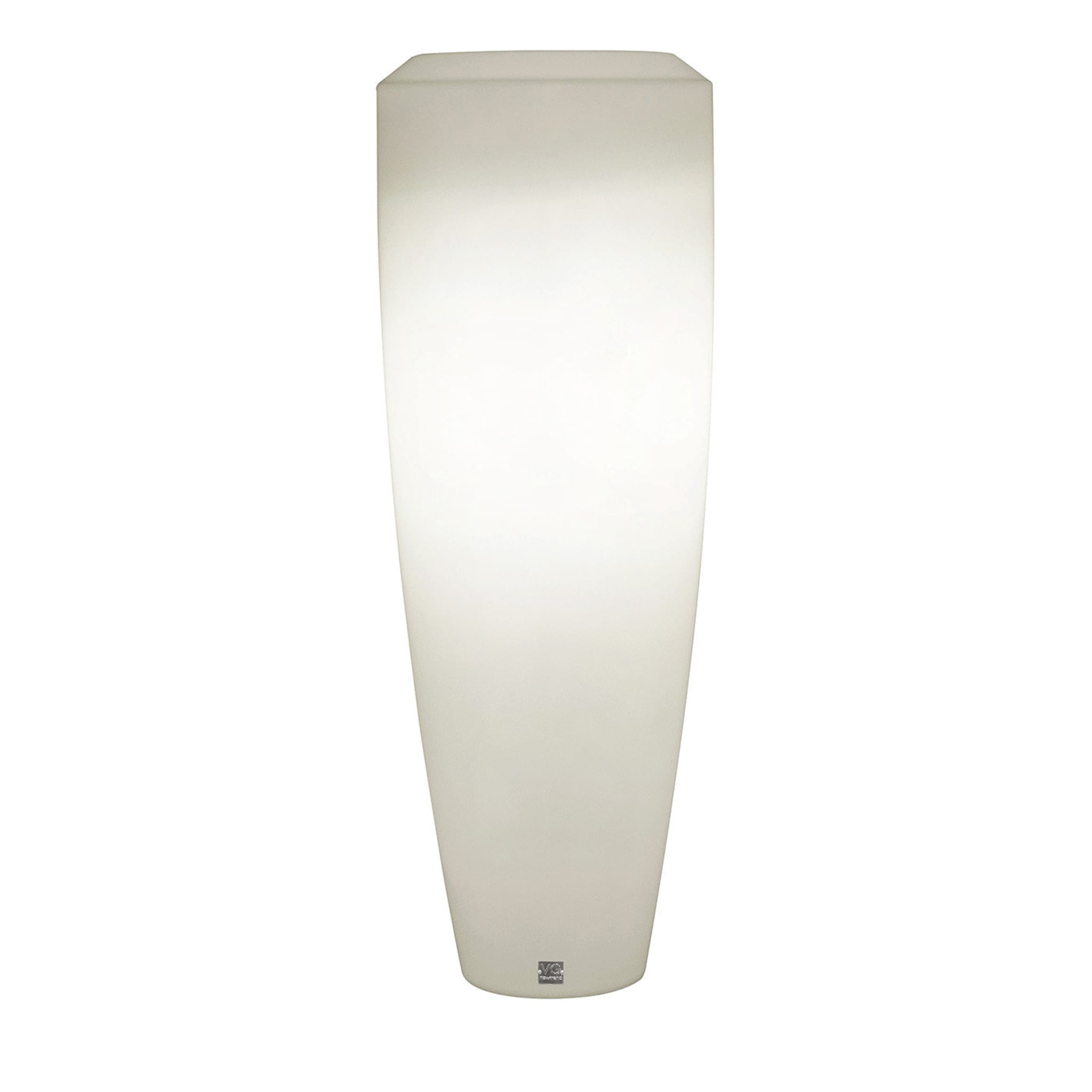 Obice Small Ivory Floor Lamp - Main view