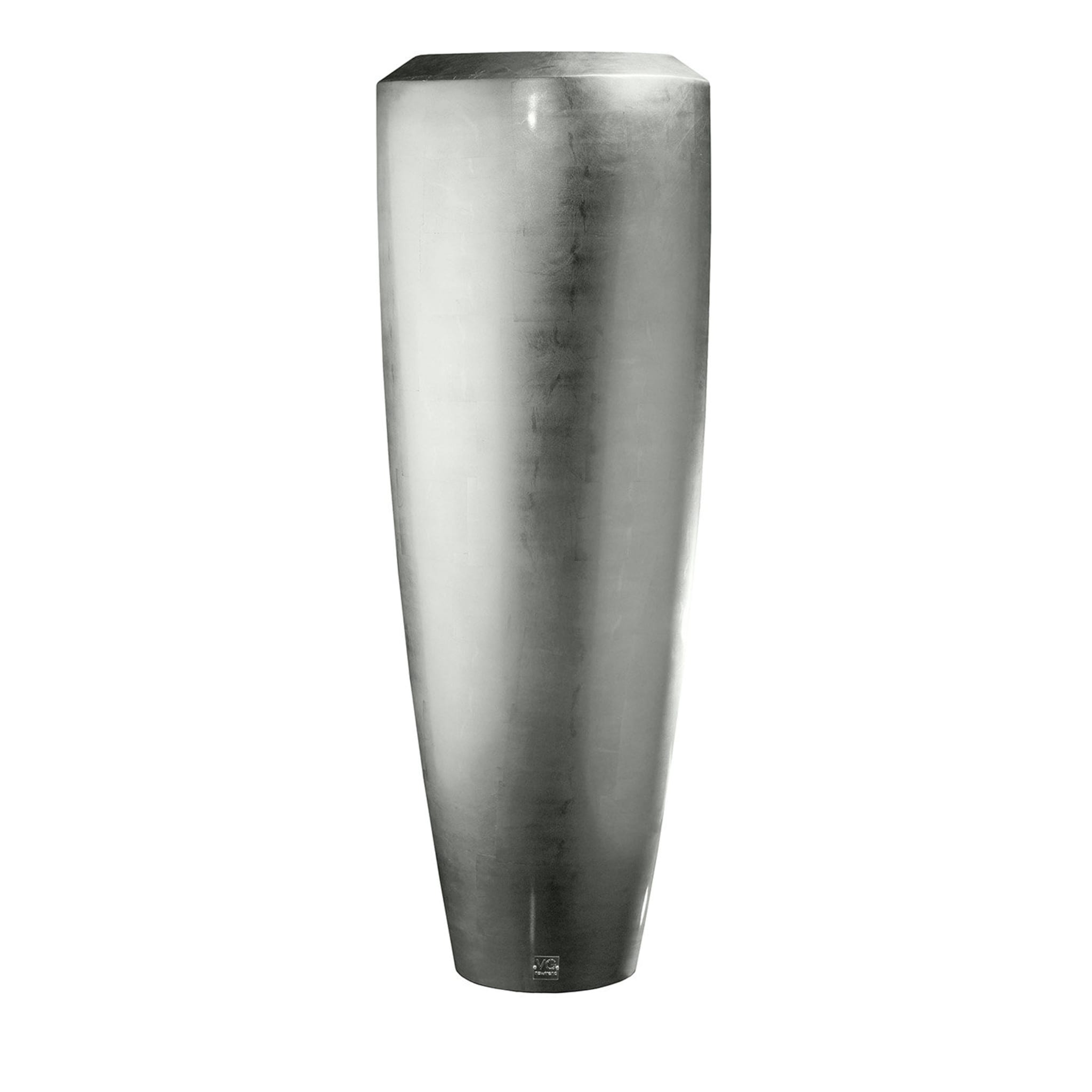 Obice Tall Silver Vase - Main view