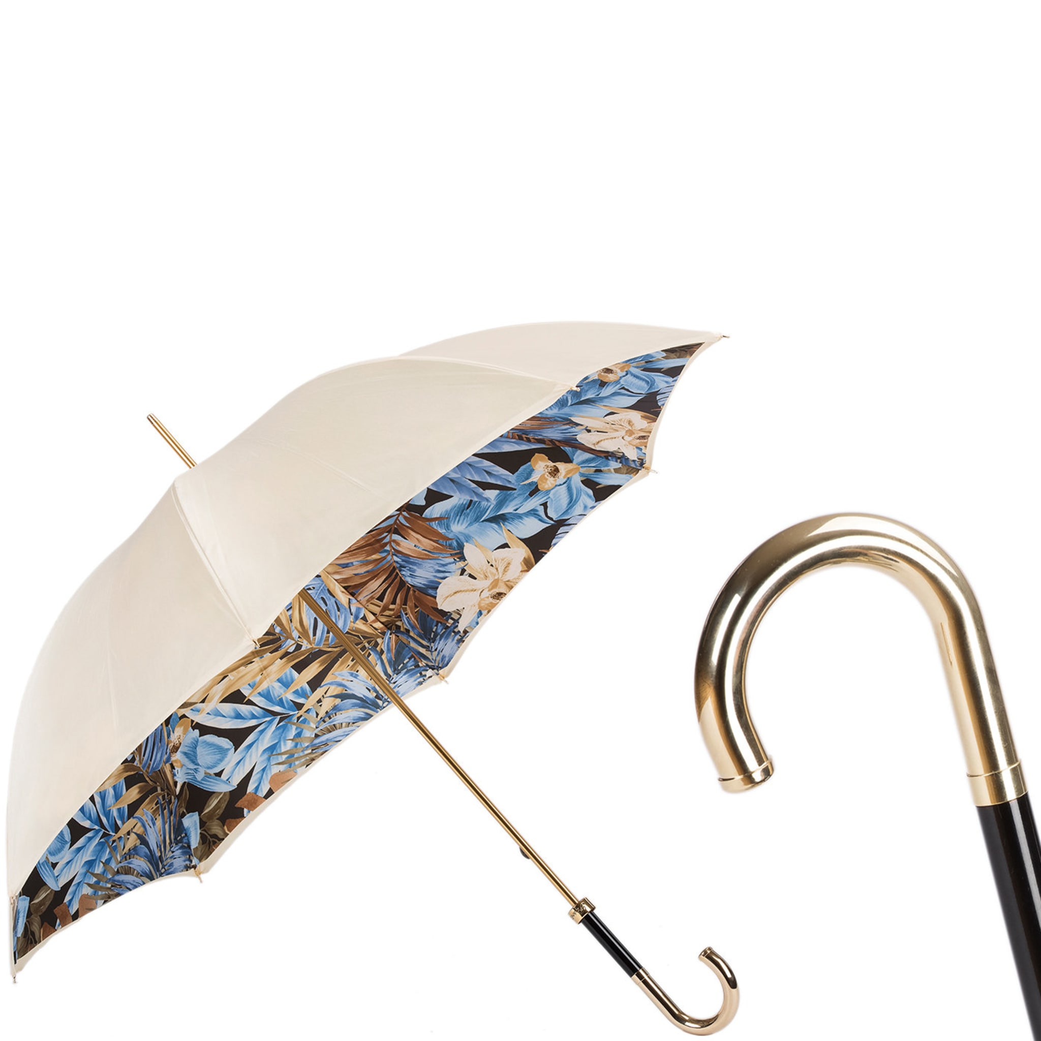Paraguas con estampado selvático - Doble tela - Vista alternativa 1