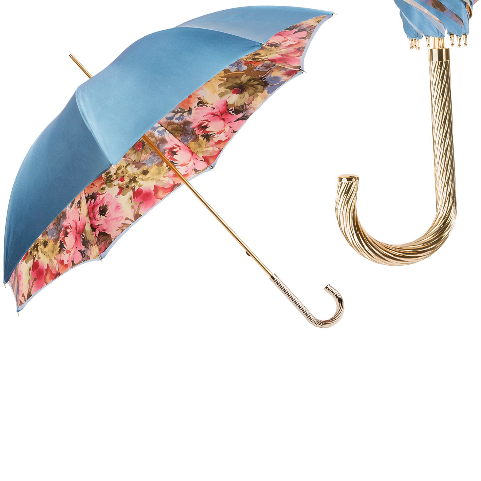 Umbrella with Flowers Inside - Double Cloth - Alternative view 1