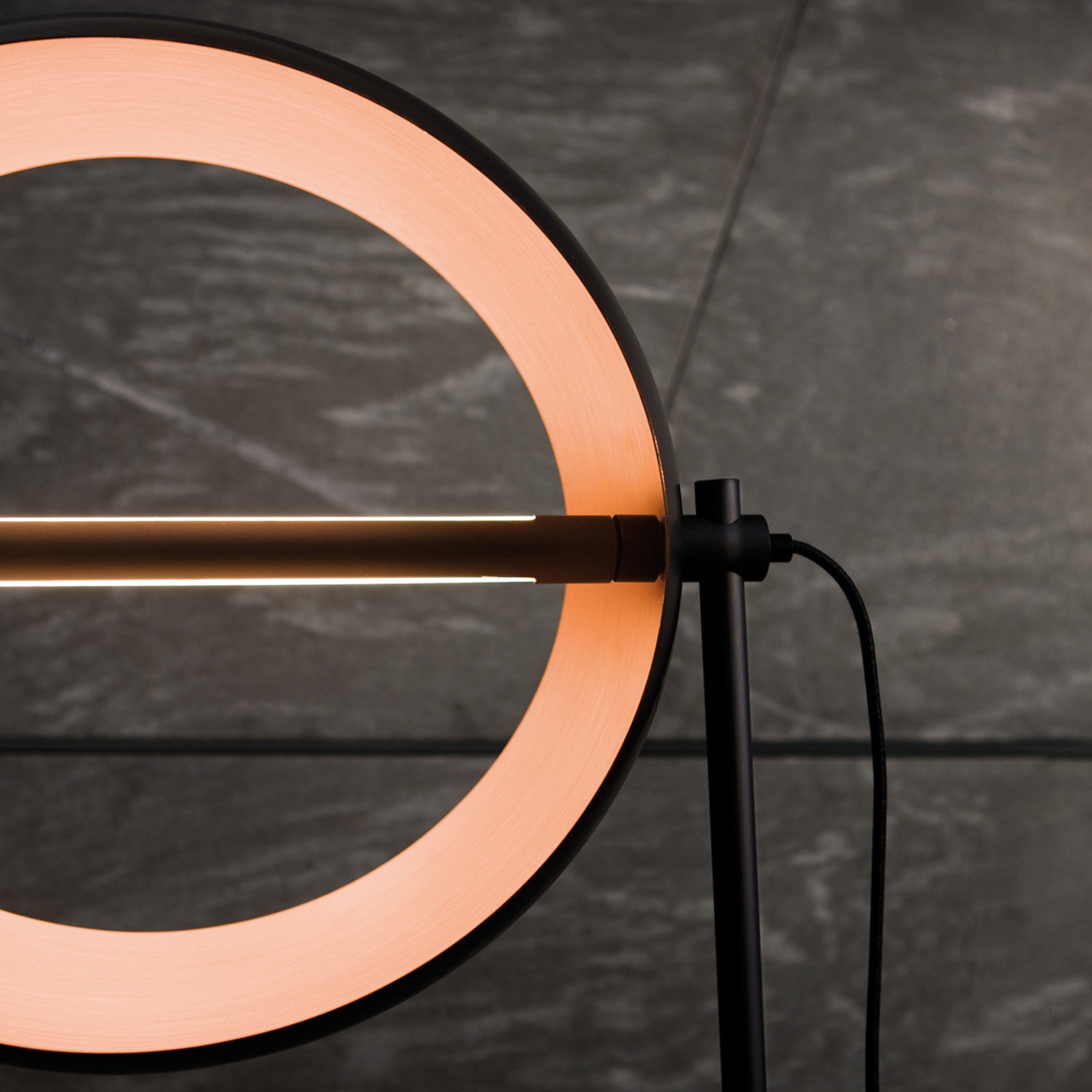 Globe Copper Floor Lamp by Edoardo Colzani - Alternative view 2