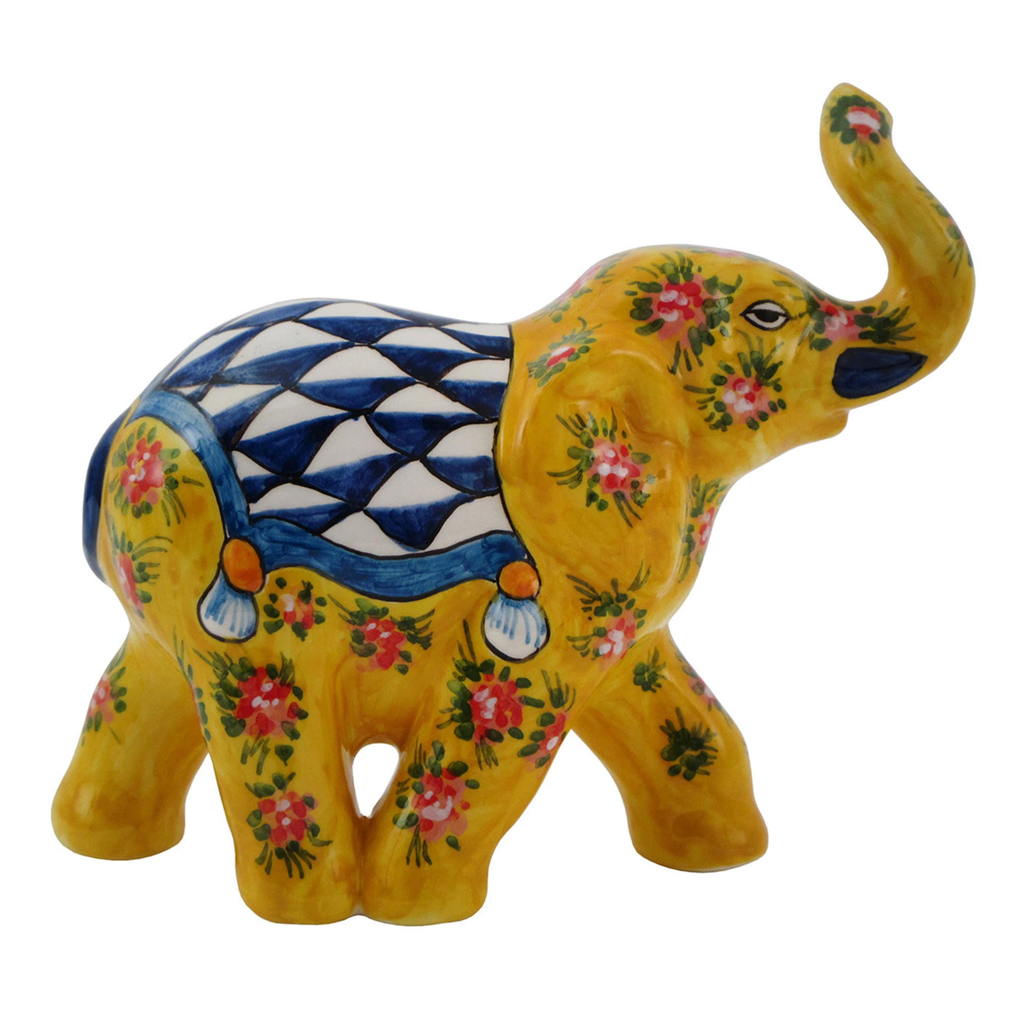 Yellow Elephant Figurine - Main view