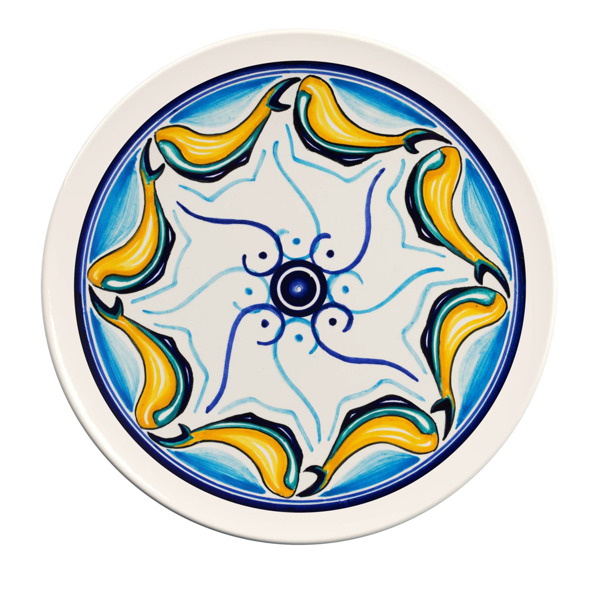 Colapesce Pesci Gialli Decorative Plate #2 - Main view