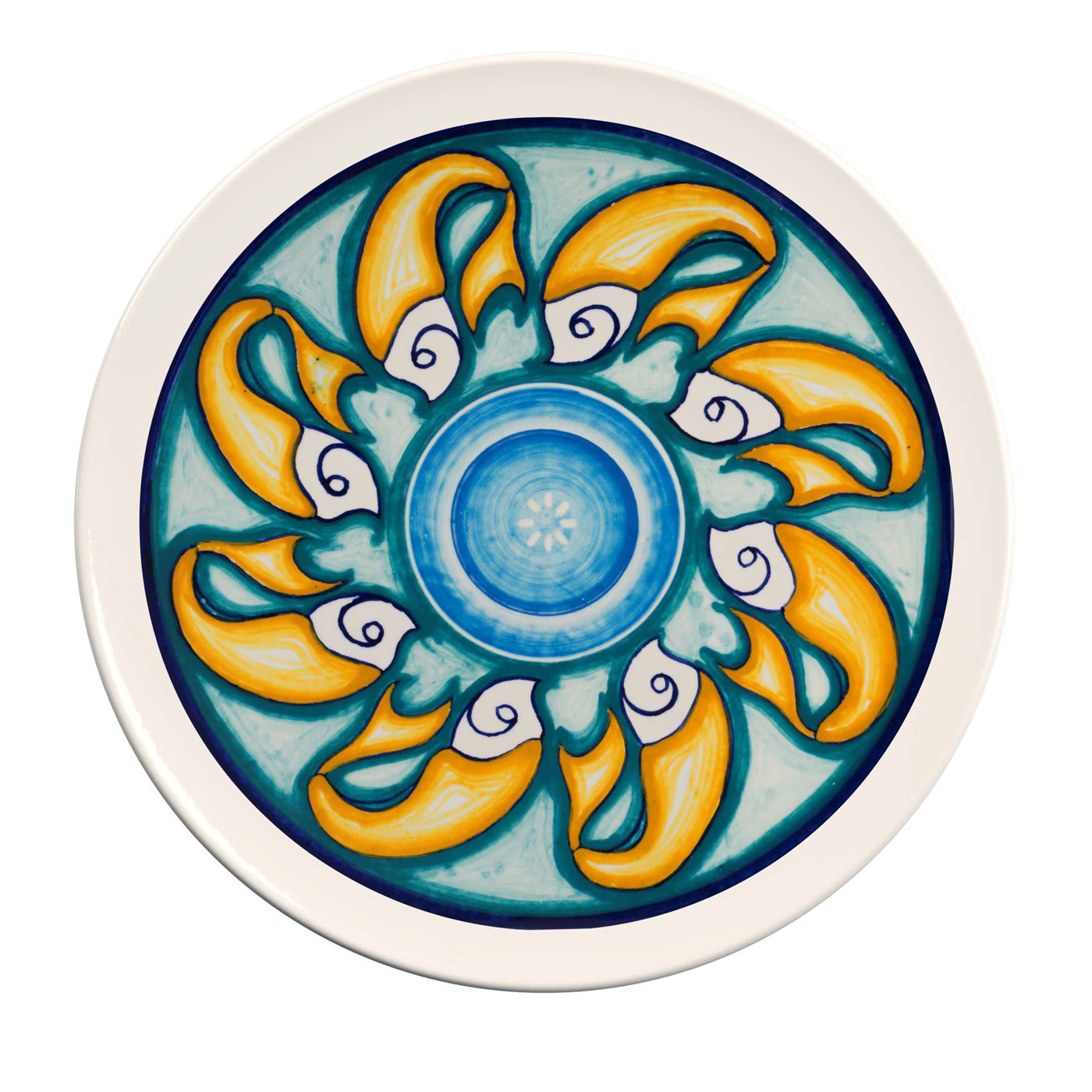 Colapesce Pesci Gialli Decorative Plate #3 - Crisodora