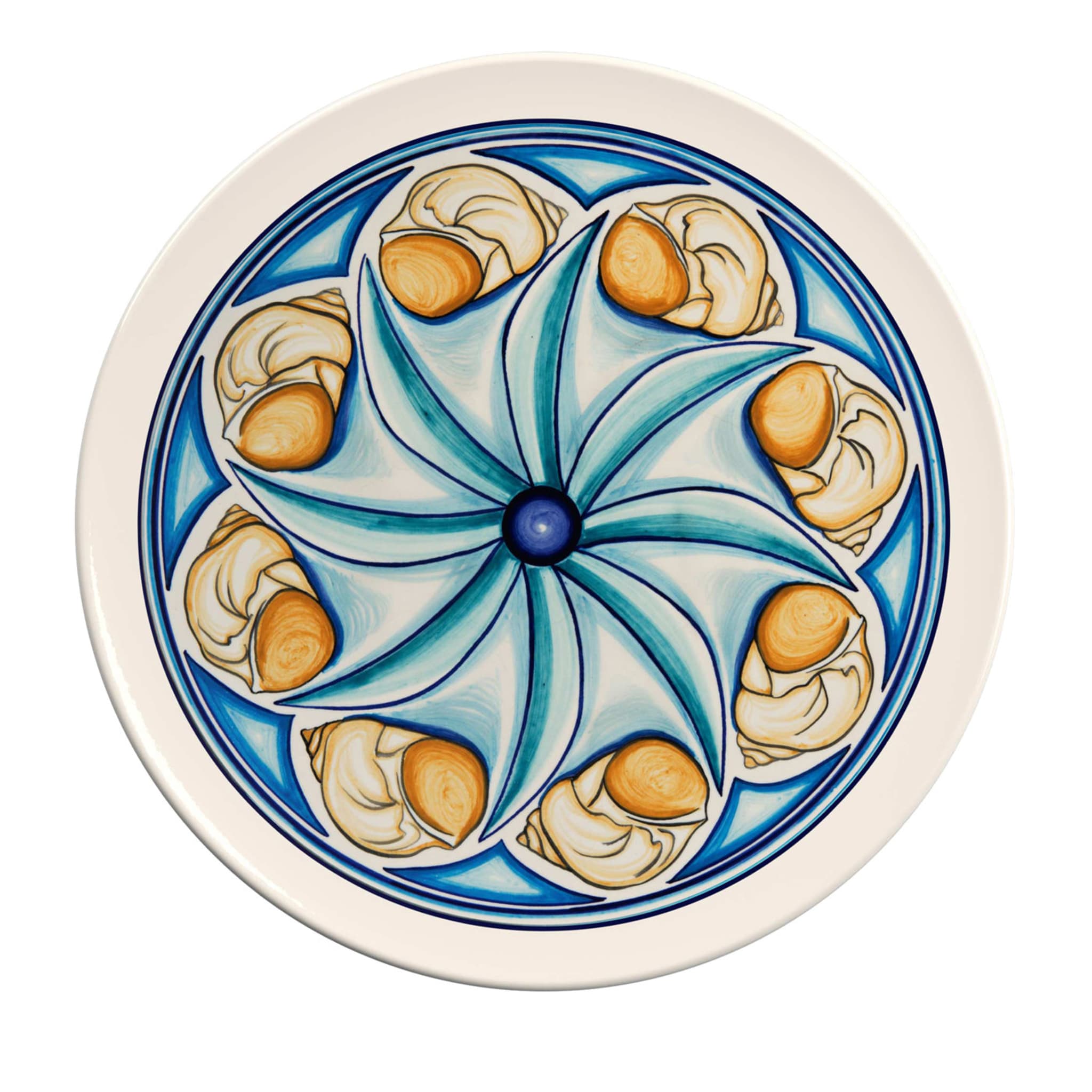 Colapesce Conchiglie Decorative Plate #3 - Main view