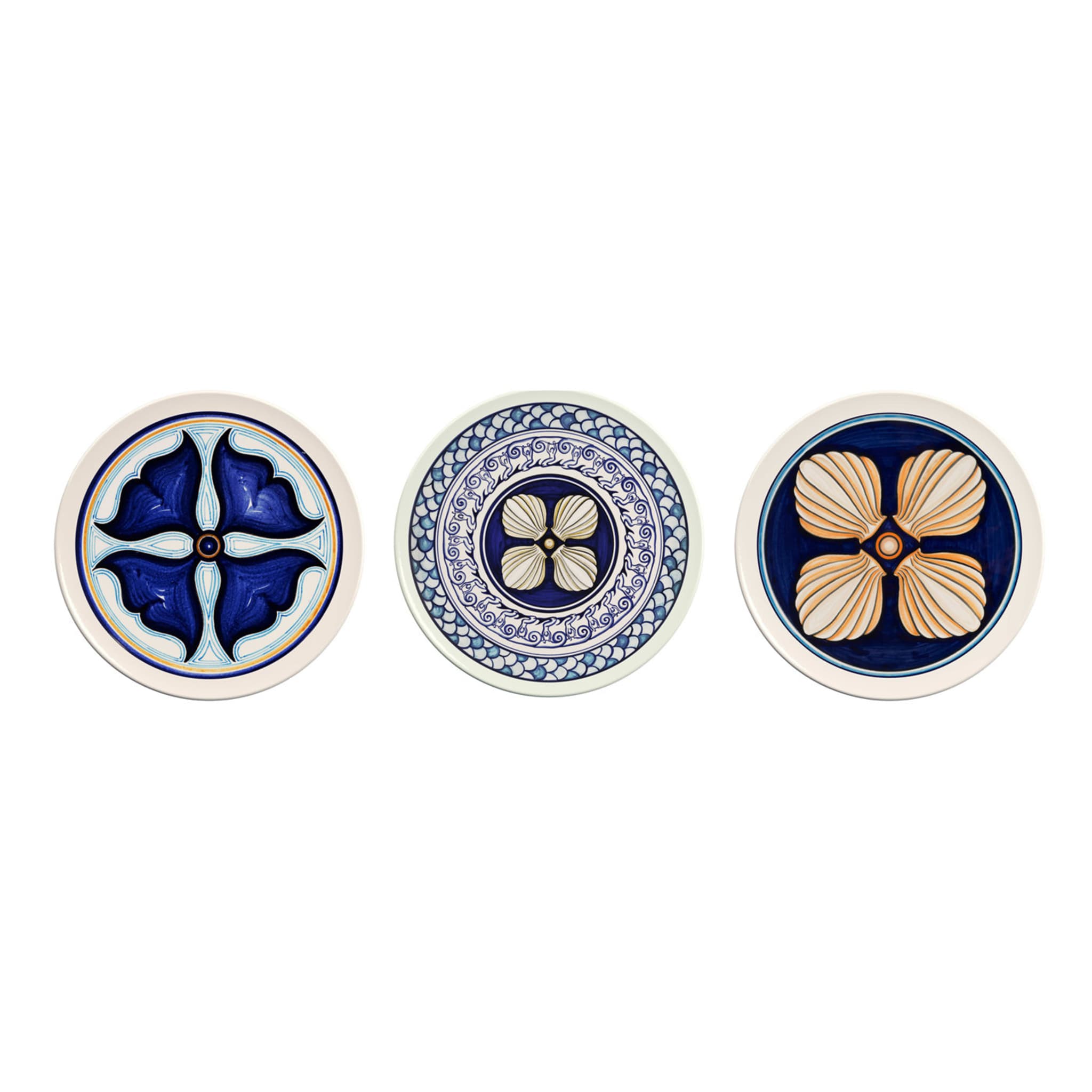Colapesce Set of 3 Decorative Plates #4 - Main view