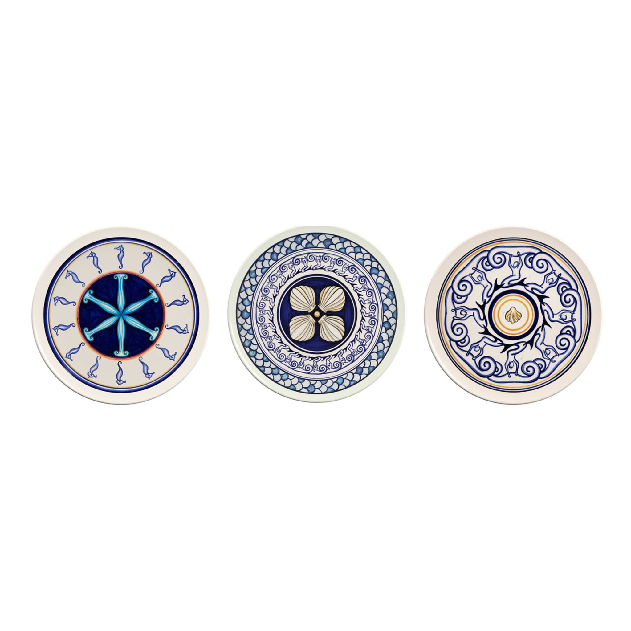 Colapesce Set of 3 Decorative Plates #5 - Main view