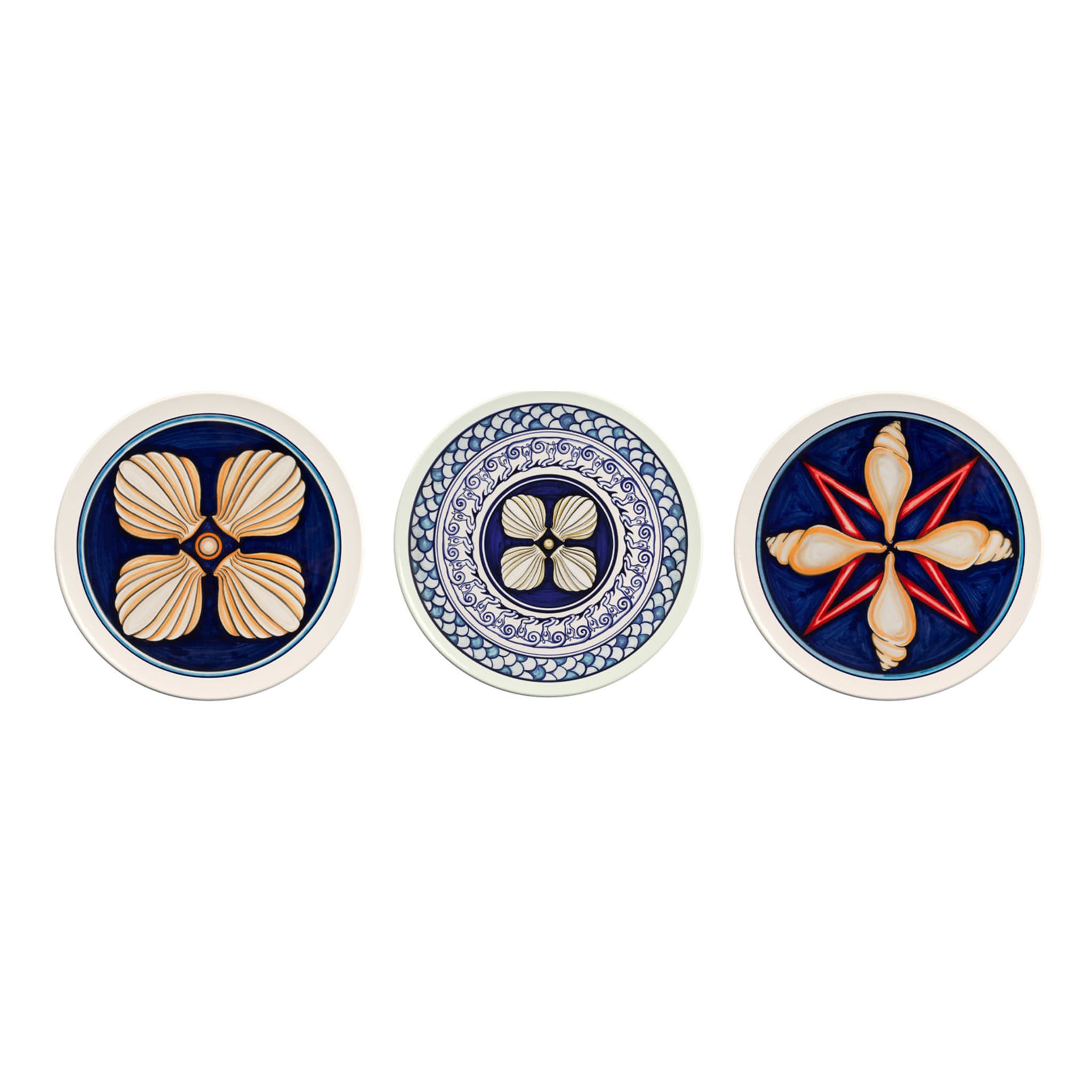 Colapesce Set of 3 Decorative Plates #6 - Main view