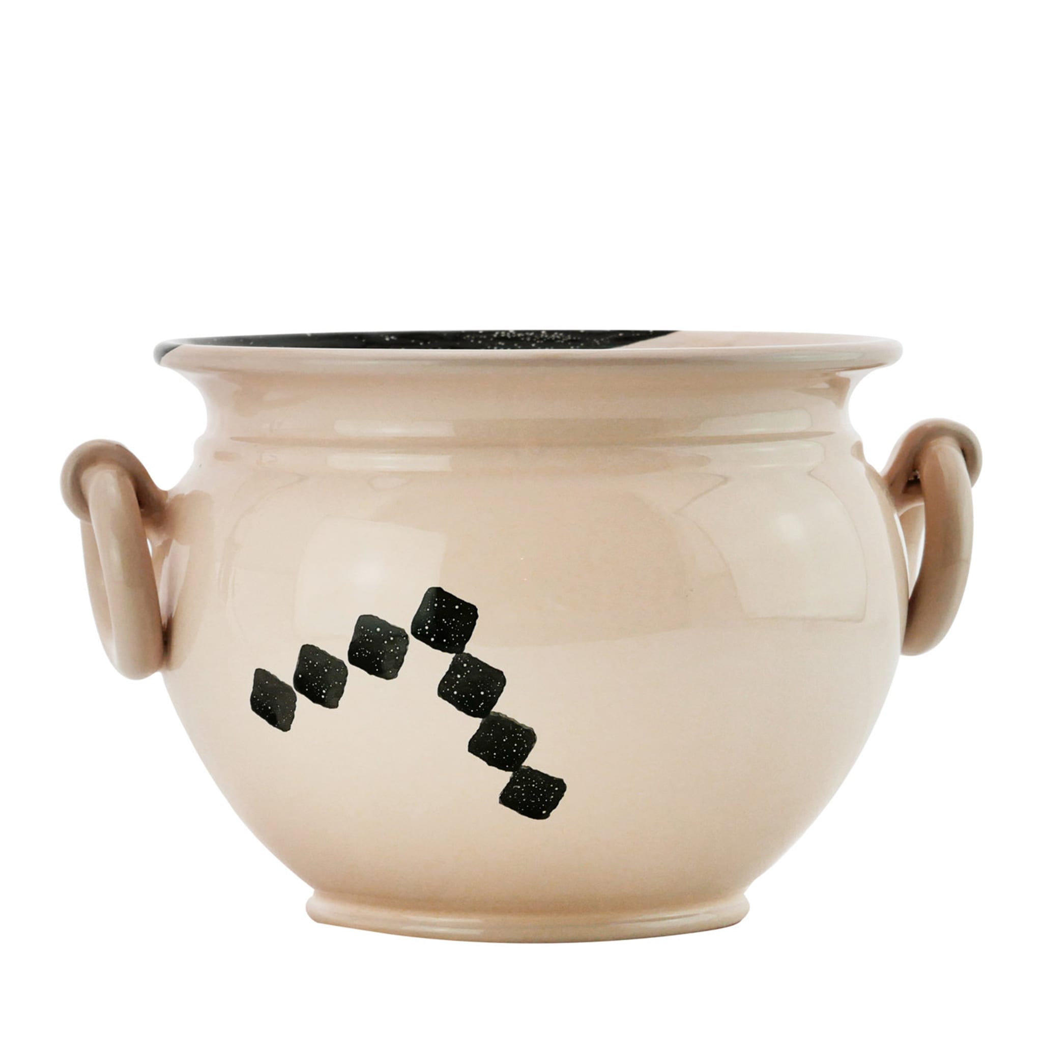 Cache pot avec motif carré Kiasmo - Vue principale