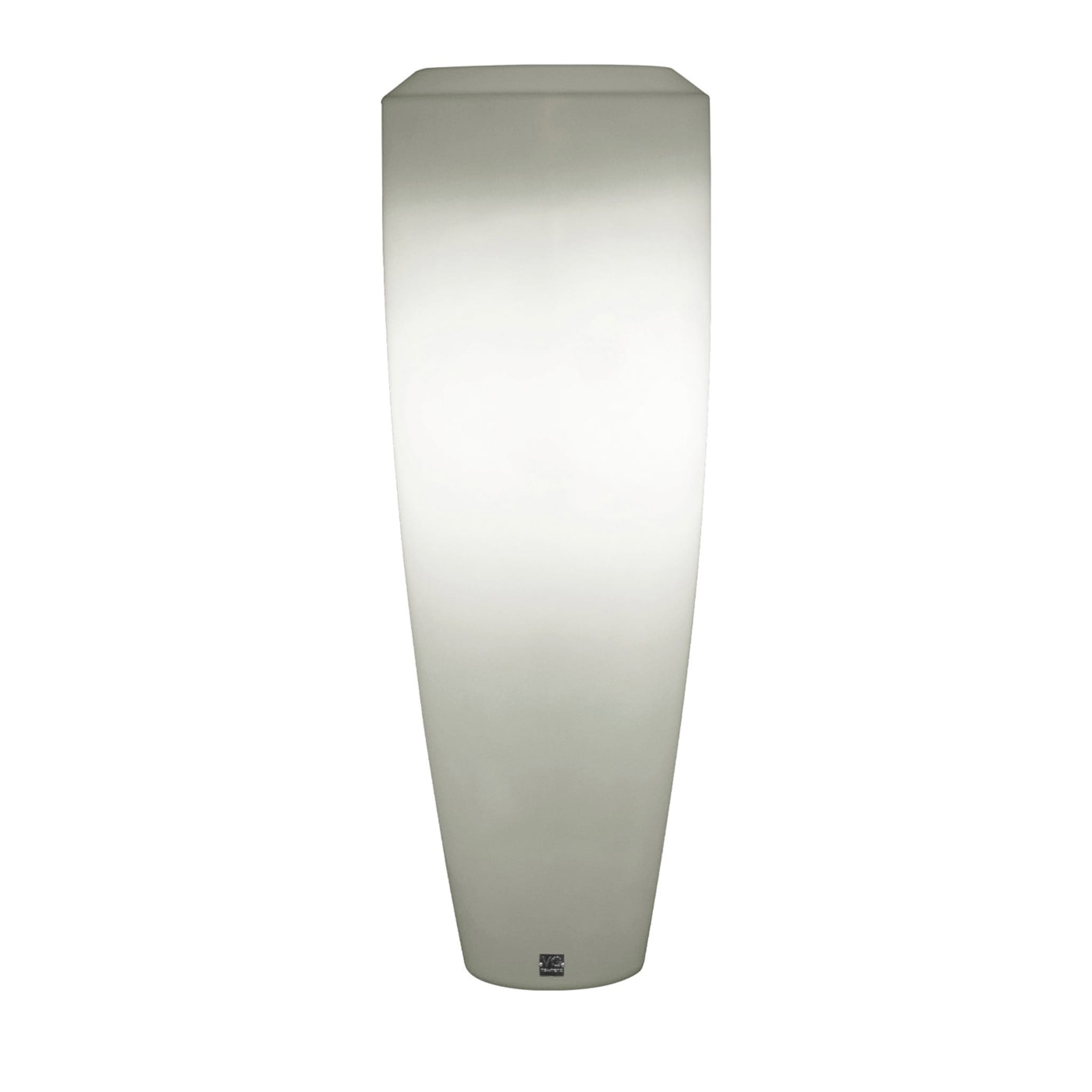 Obice Small White Floor Lamp - Main view