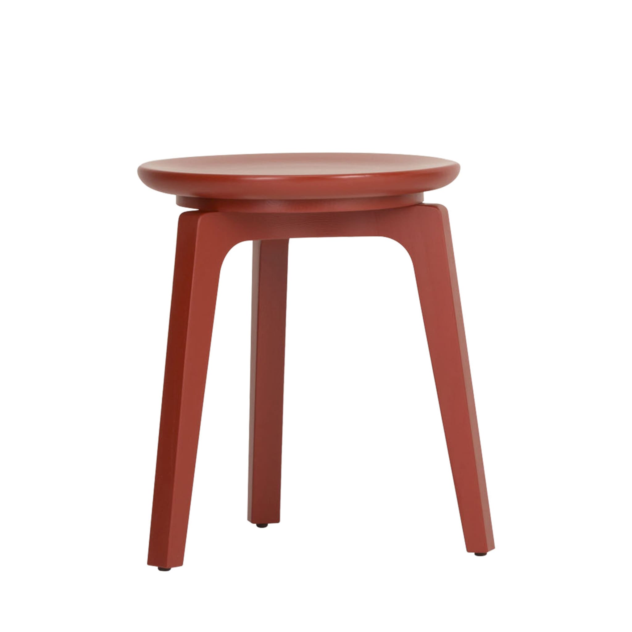 Tod Red Low Stool - Main view