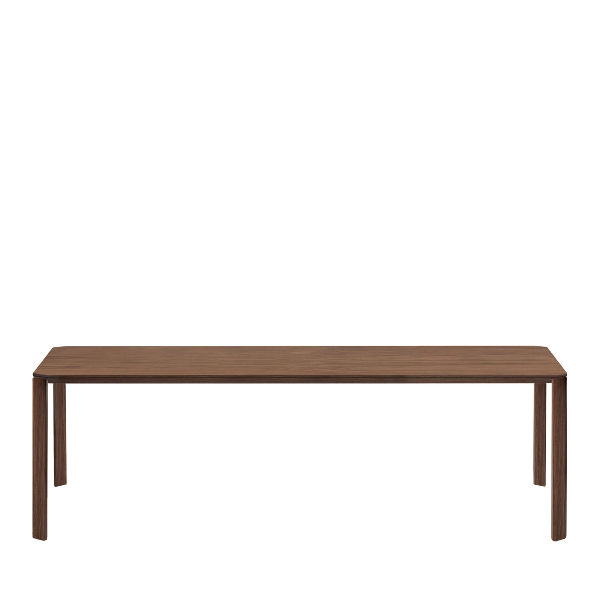 Ermete Brown XL Rectangular Table - Main view