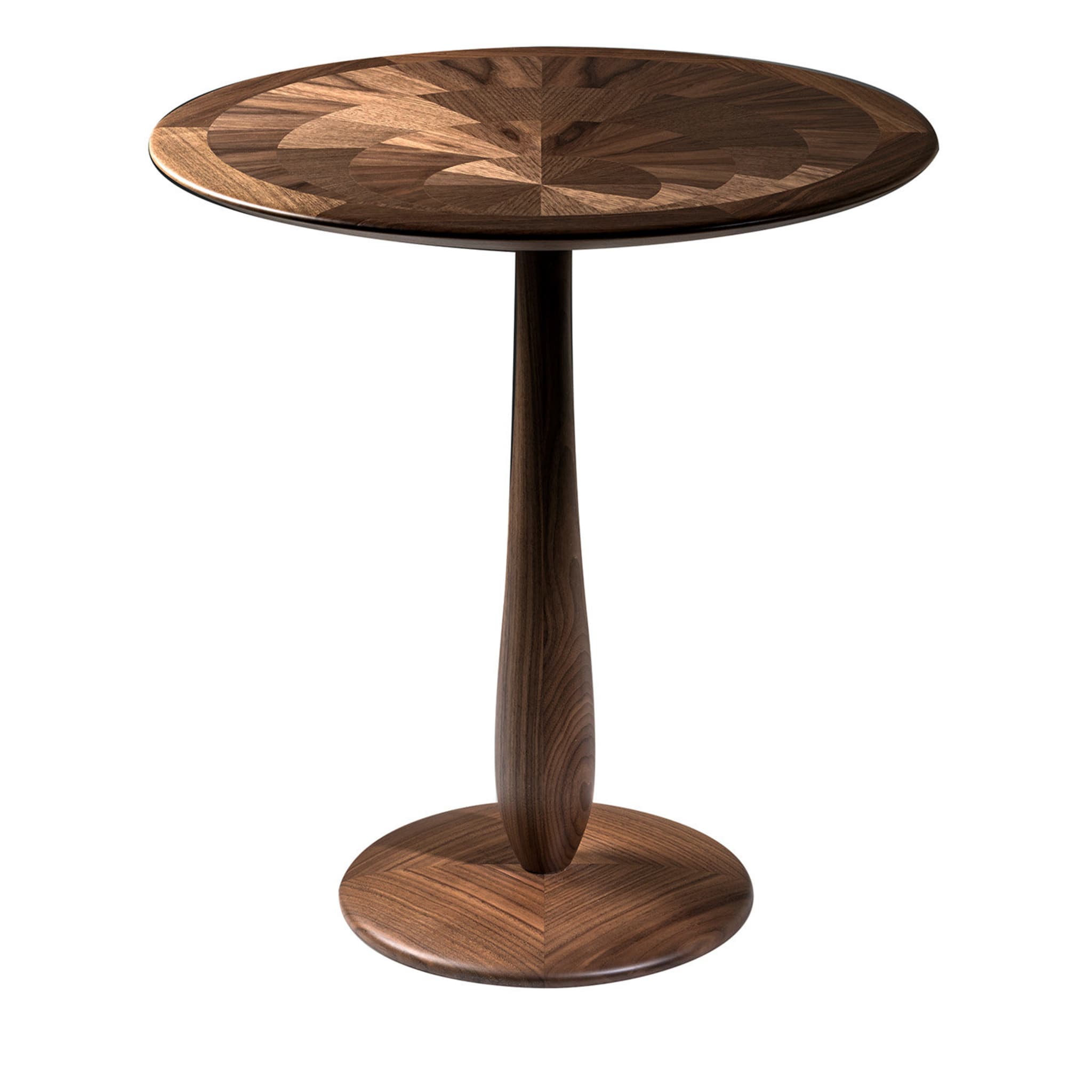 Cerchio Walnut Side Table by Ivano Colombo - Main view