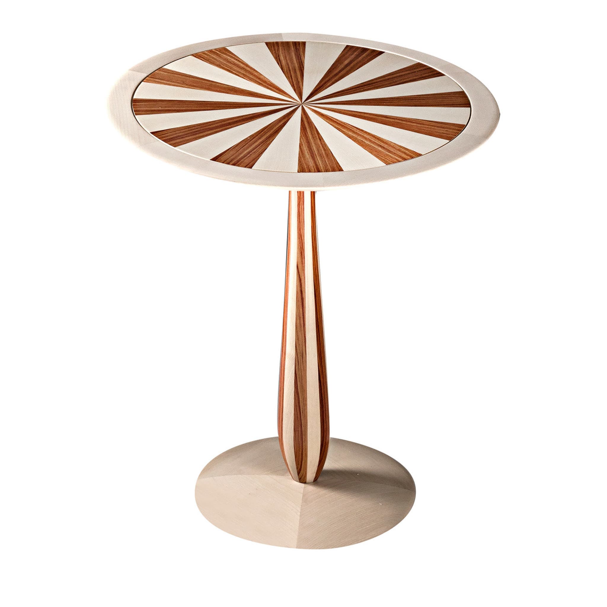 Cerchio Maple and Paduka Side Table by Ivano Colombo - Main view
