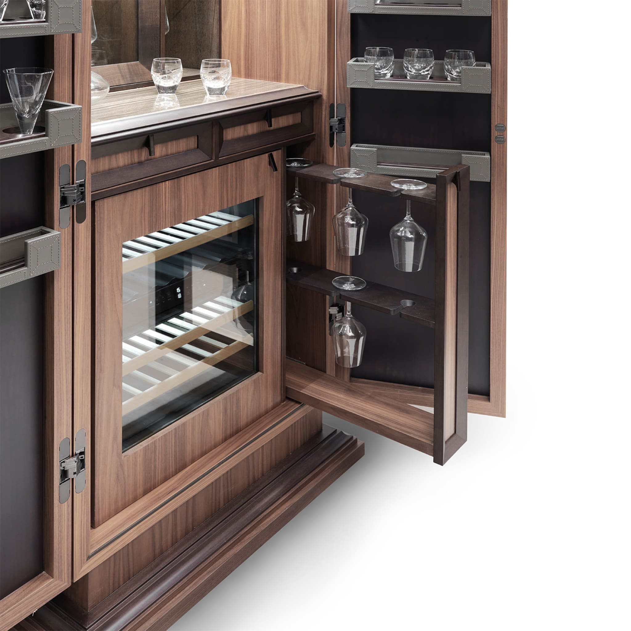 Bookcase with Bar Cabinet - Alternative view 3