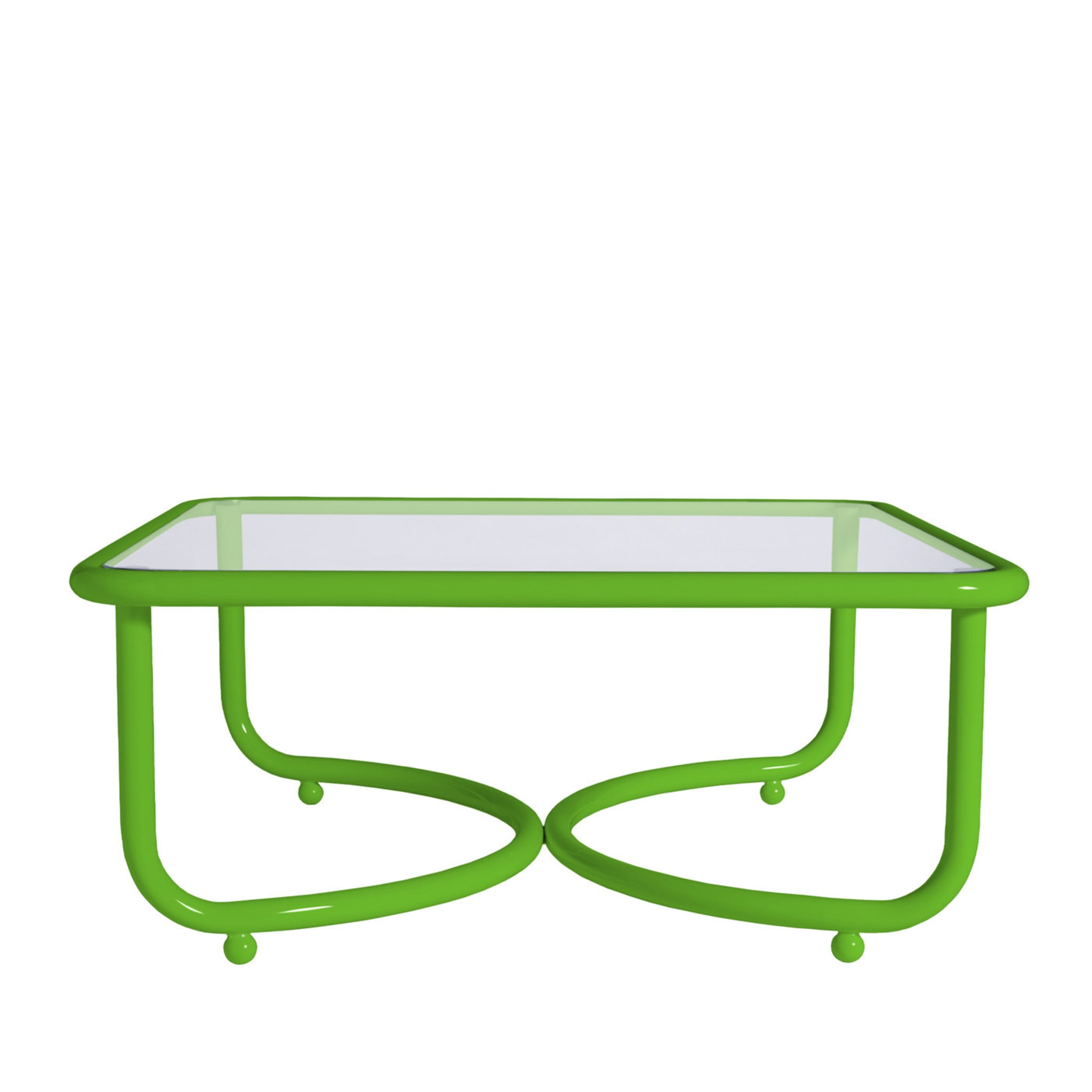 Locus Solus Green Low Table by Gae Aulenti - Main view