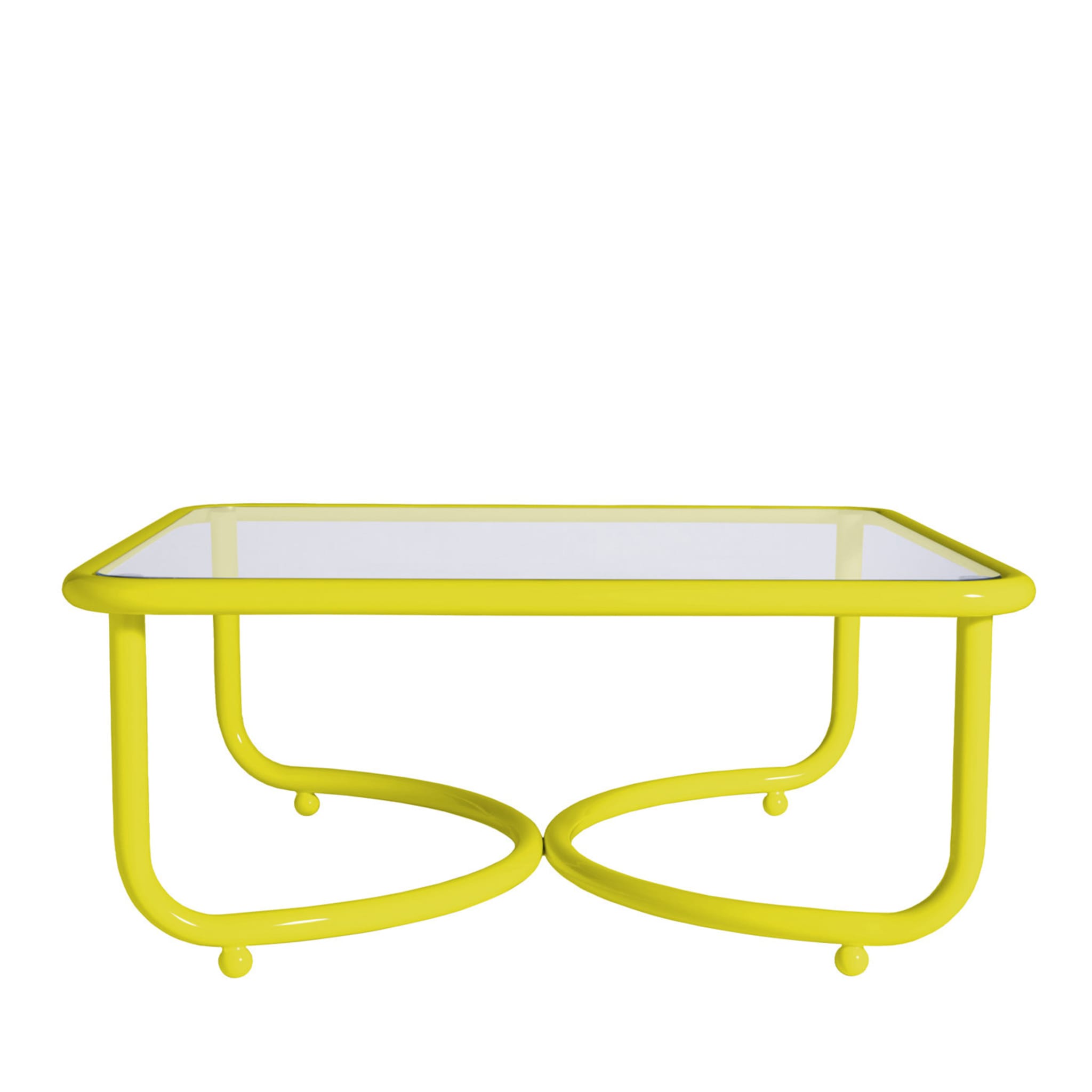 Locus Solus Low Yellow Table by Gae Aulenti - Main view