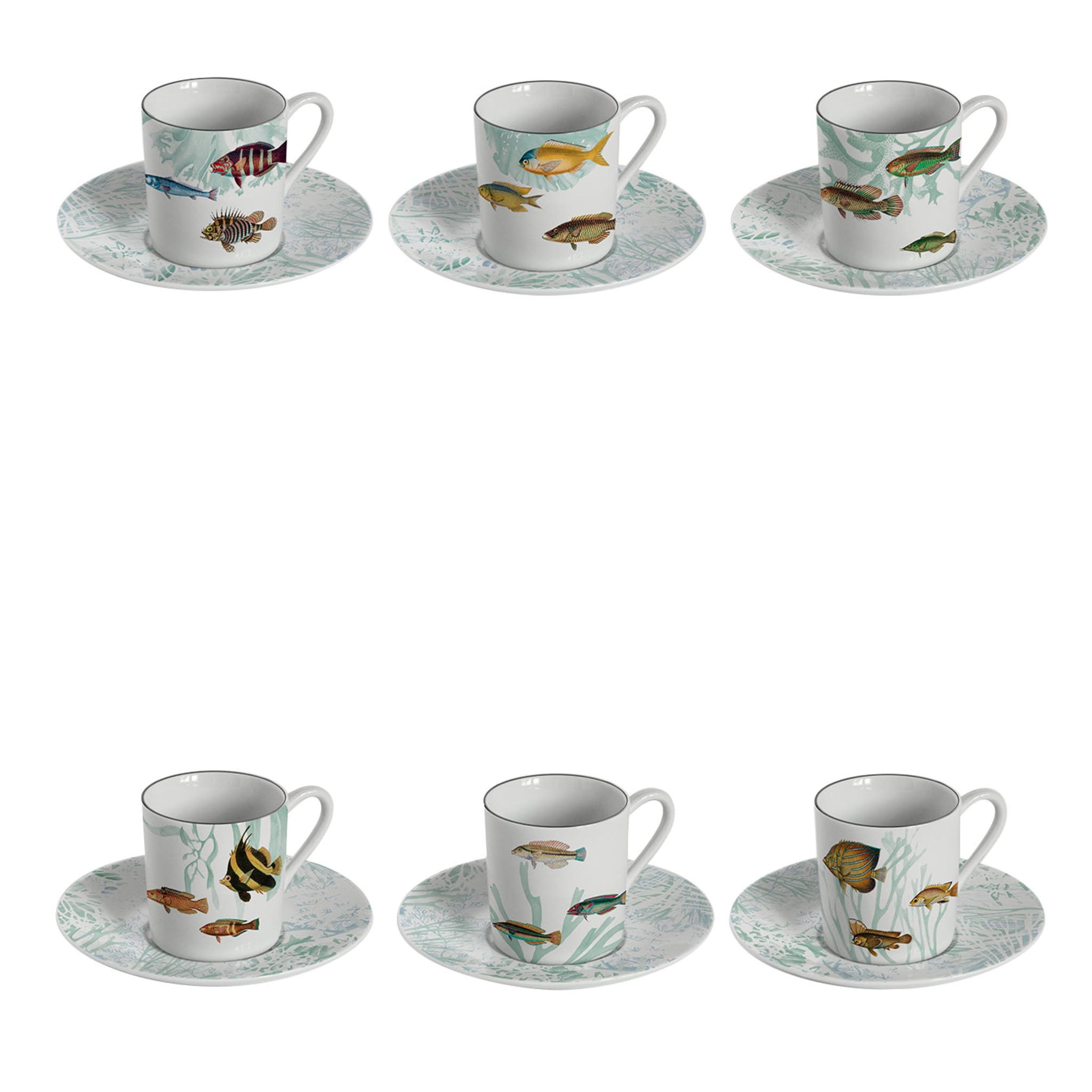 Amami Islands Set of 6 Coffee Cups - Main view