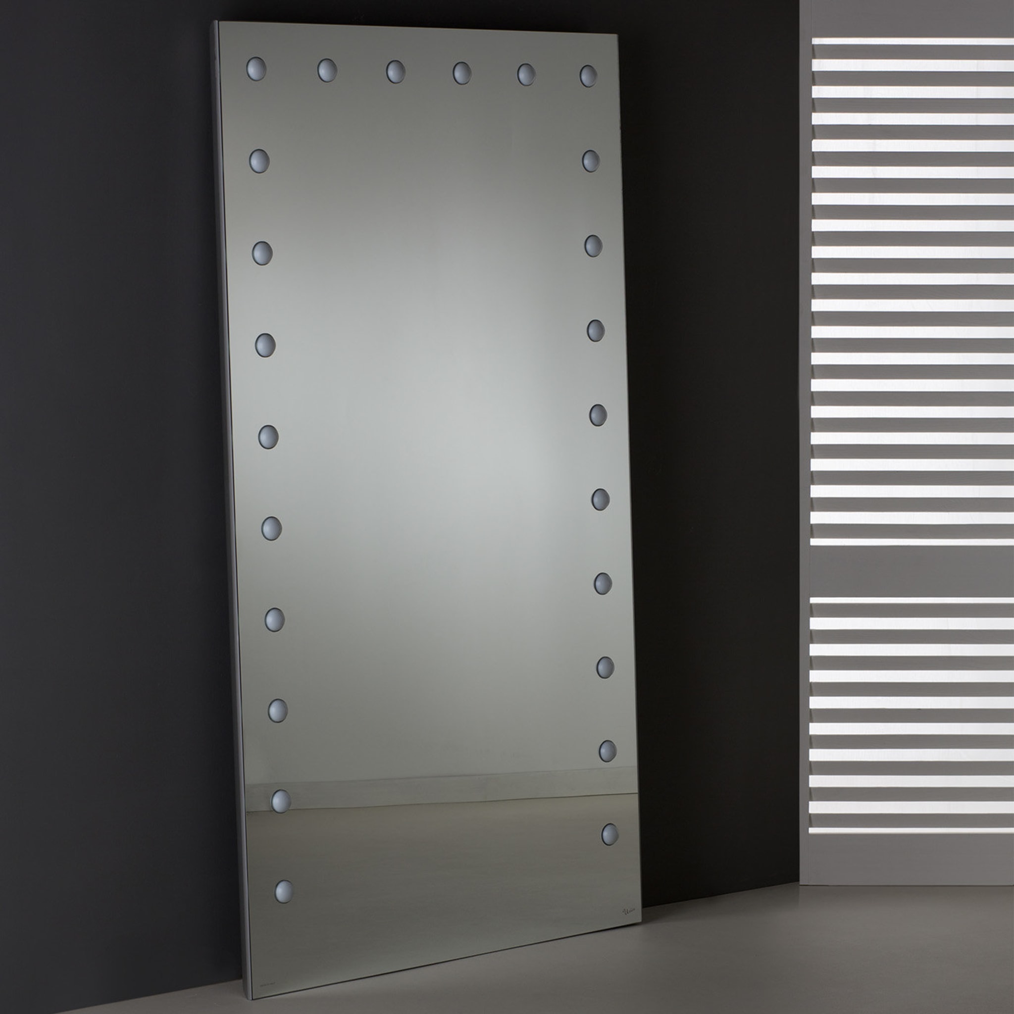 Specchio da parete rettangolare illuminato senza cornice MH - Vista alternativa 2
