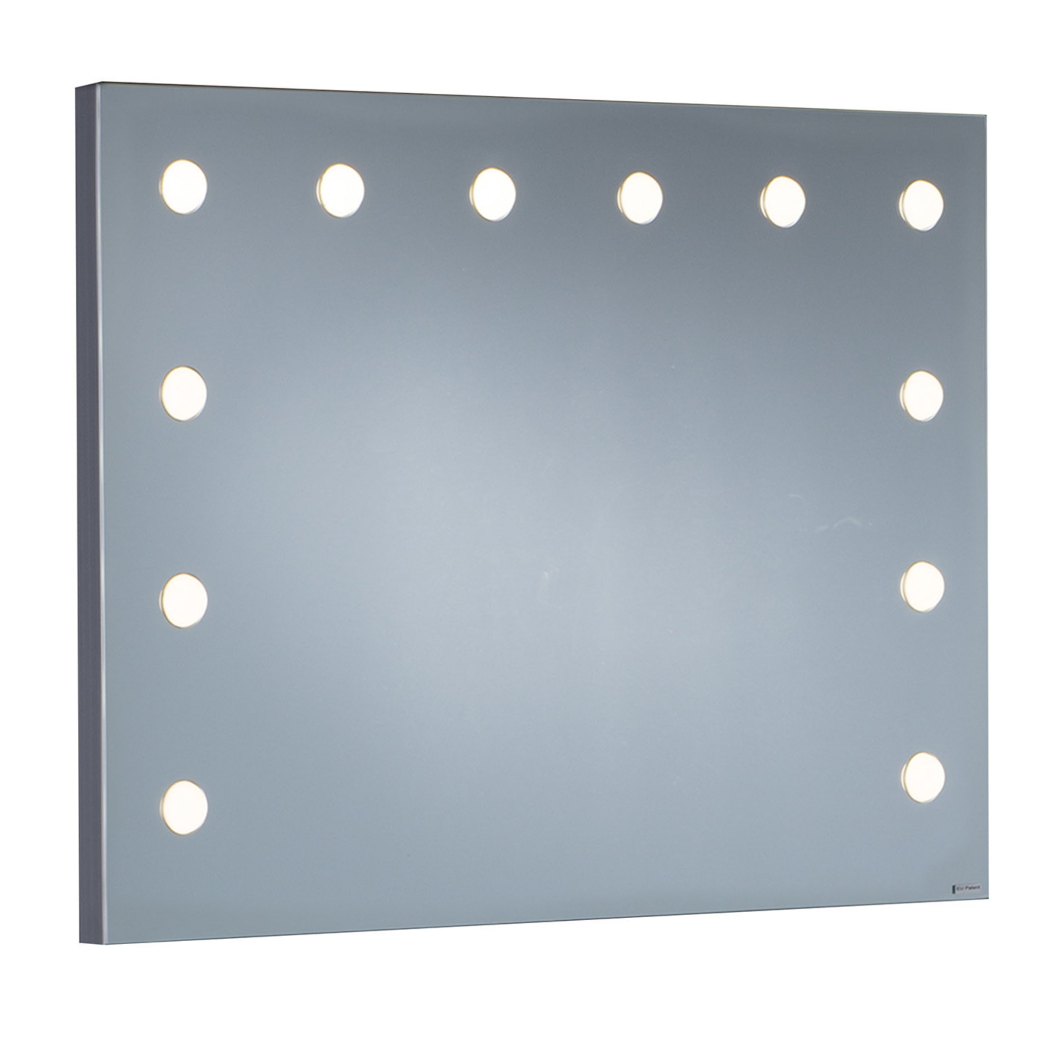 MDE Small Rectangular Lighted Wall Mirror - Main view