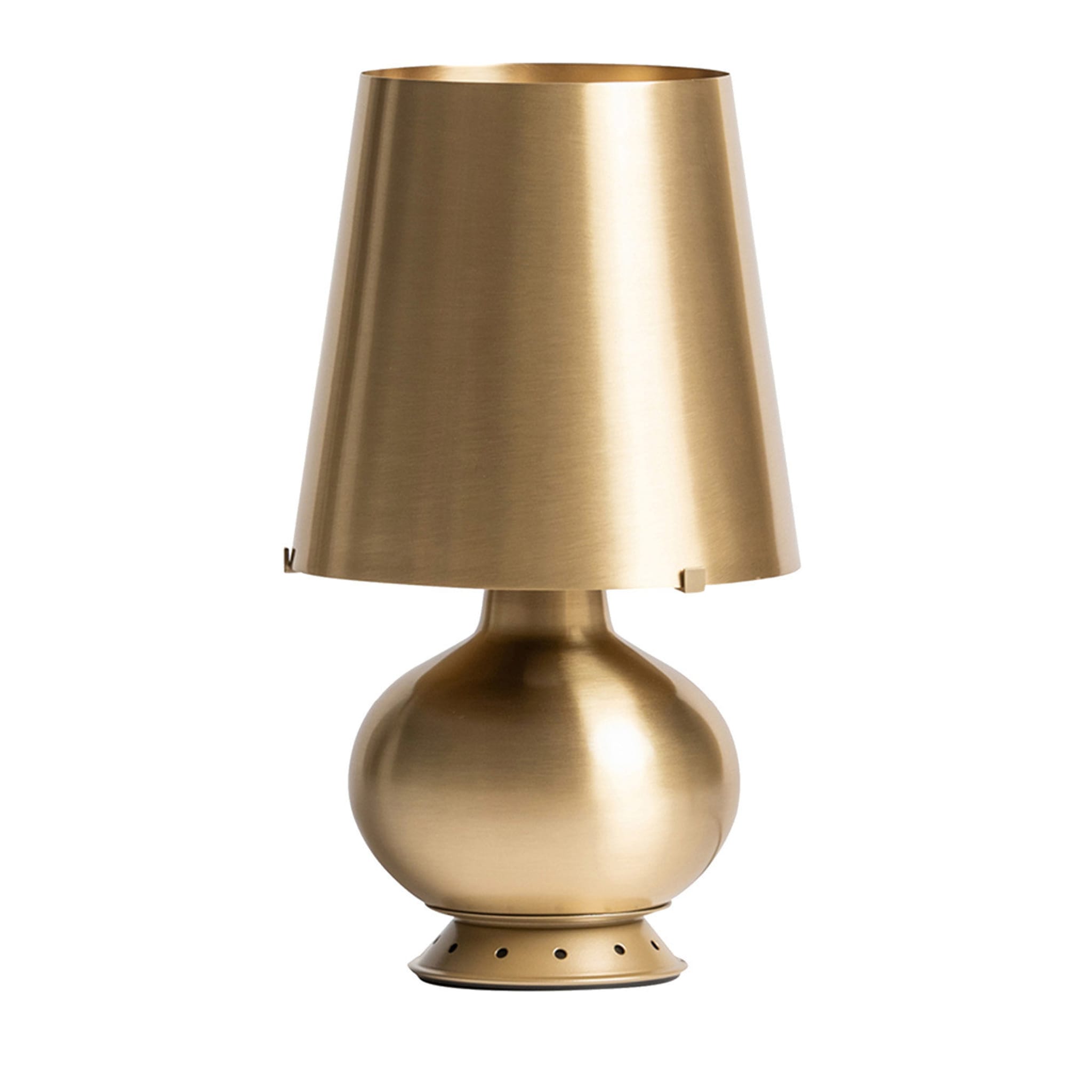 Fontana Small Brass Table Lamp by Max Ingrand - Main view