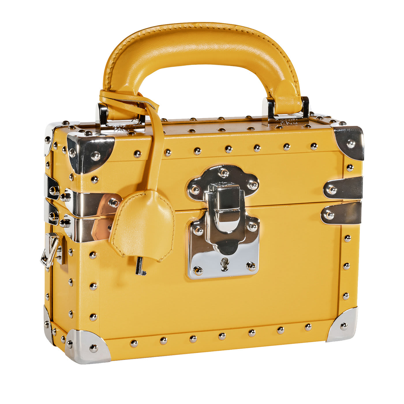 Glam Yellow Mini Trunk Case Paoli