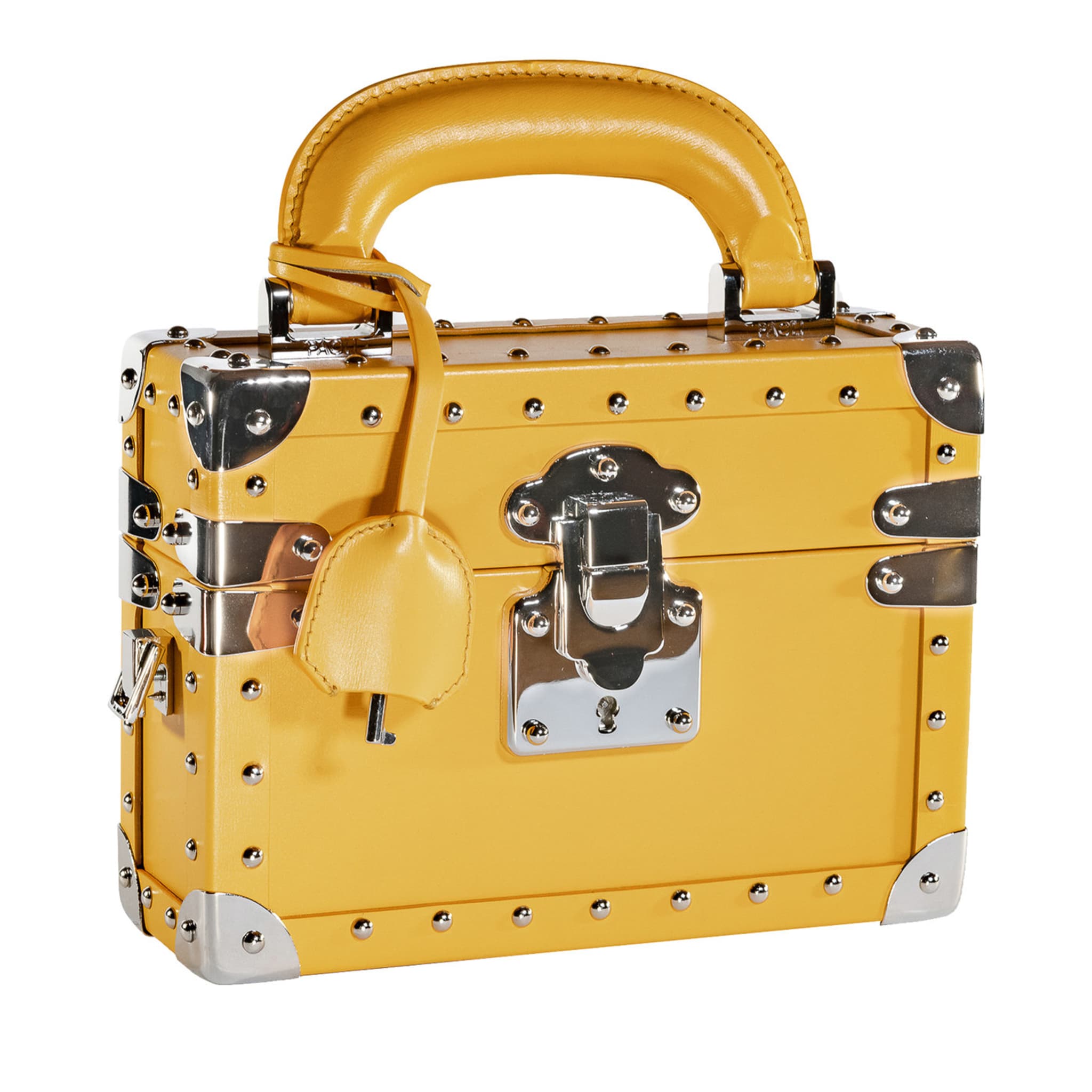 Glam Yellow Mini Trunk Case - Main view