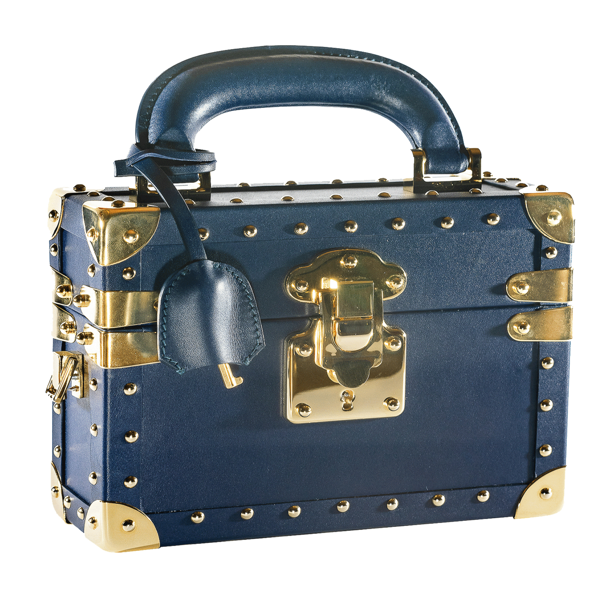 Glam Blue Mini Trunk Case - Main view