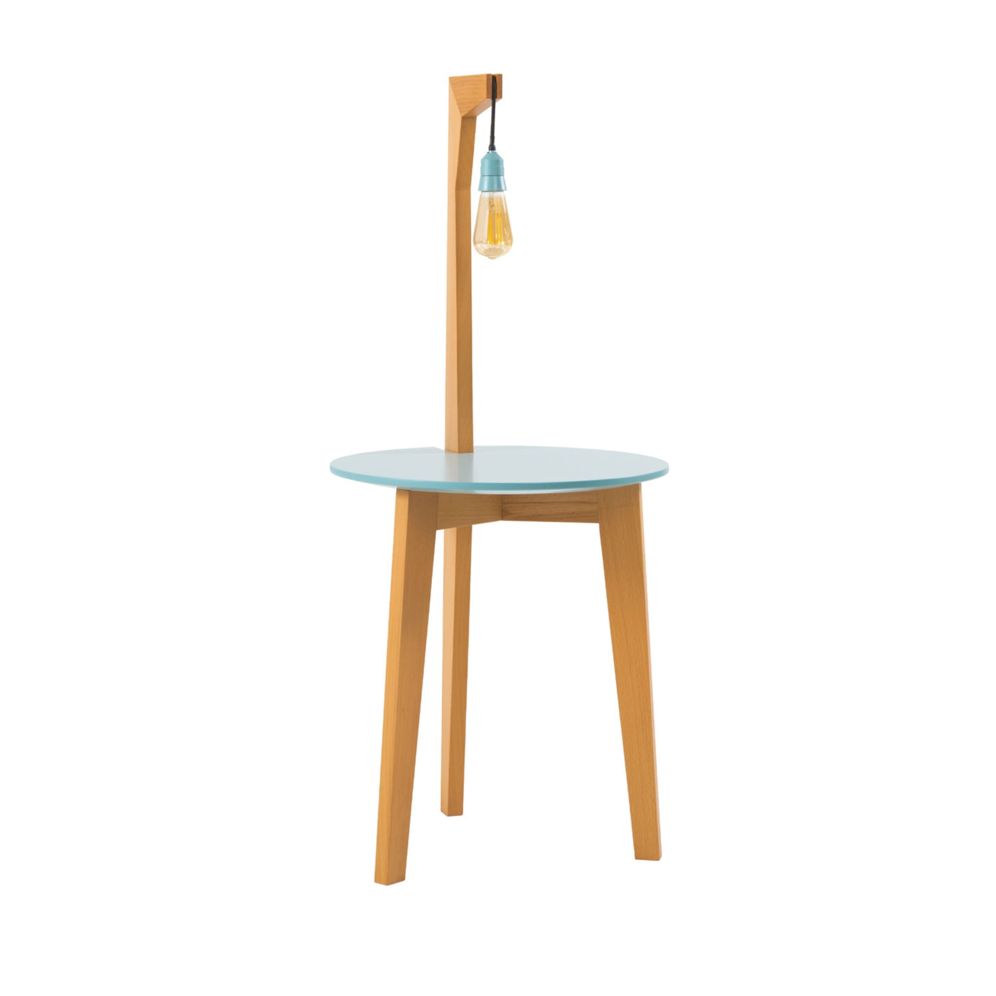 Crane Side Table with Lamp - Main view