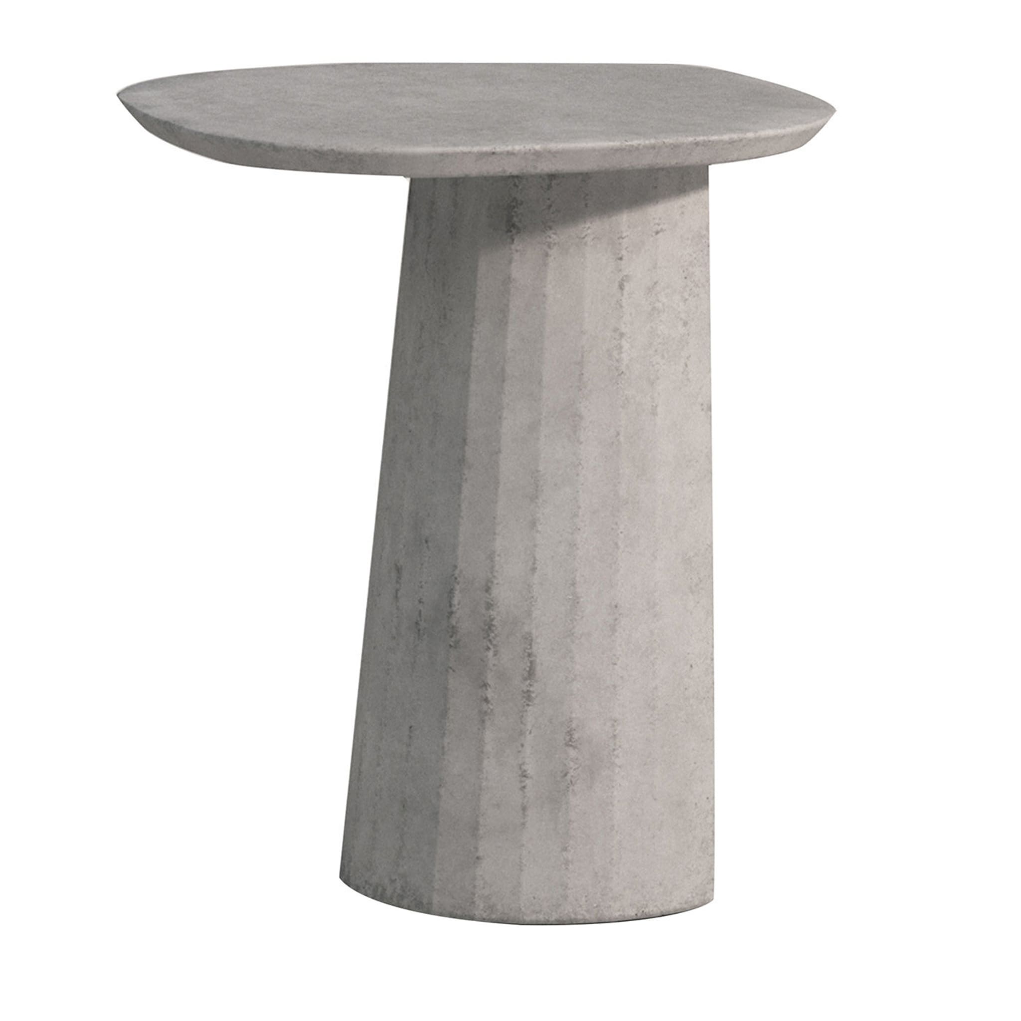 Fusto Silver Side Table - Main view
