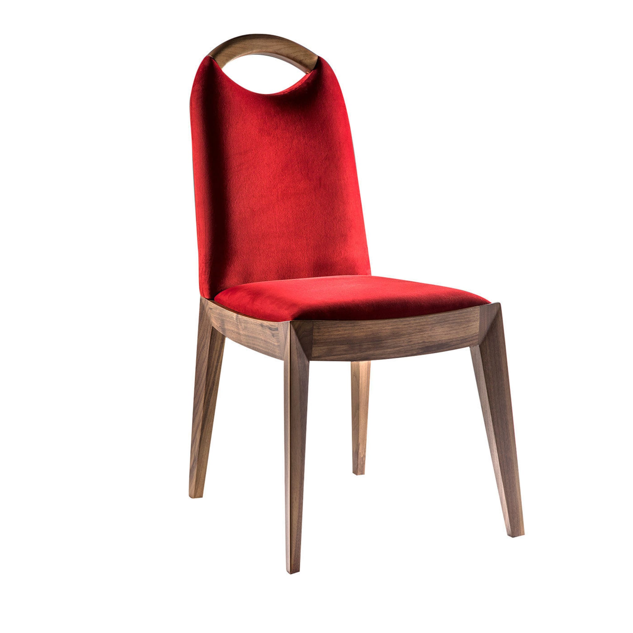 Antonietta Red Chair by Simone Ciarmoli and Miguel Queda - Main view