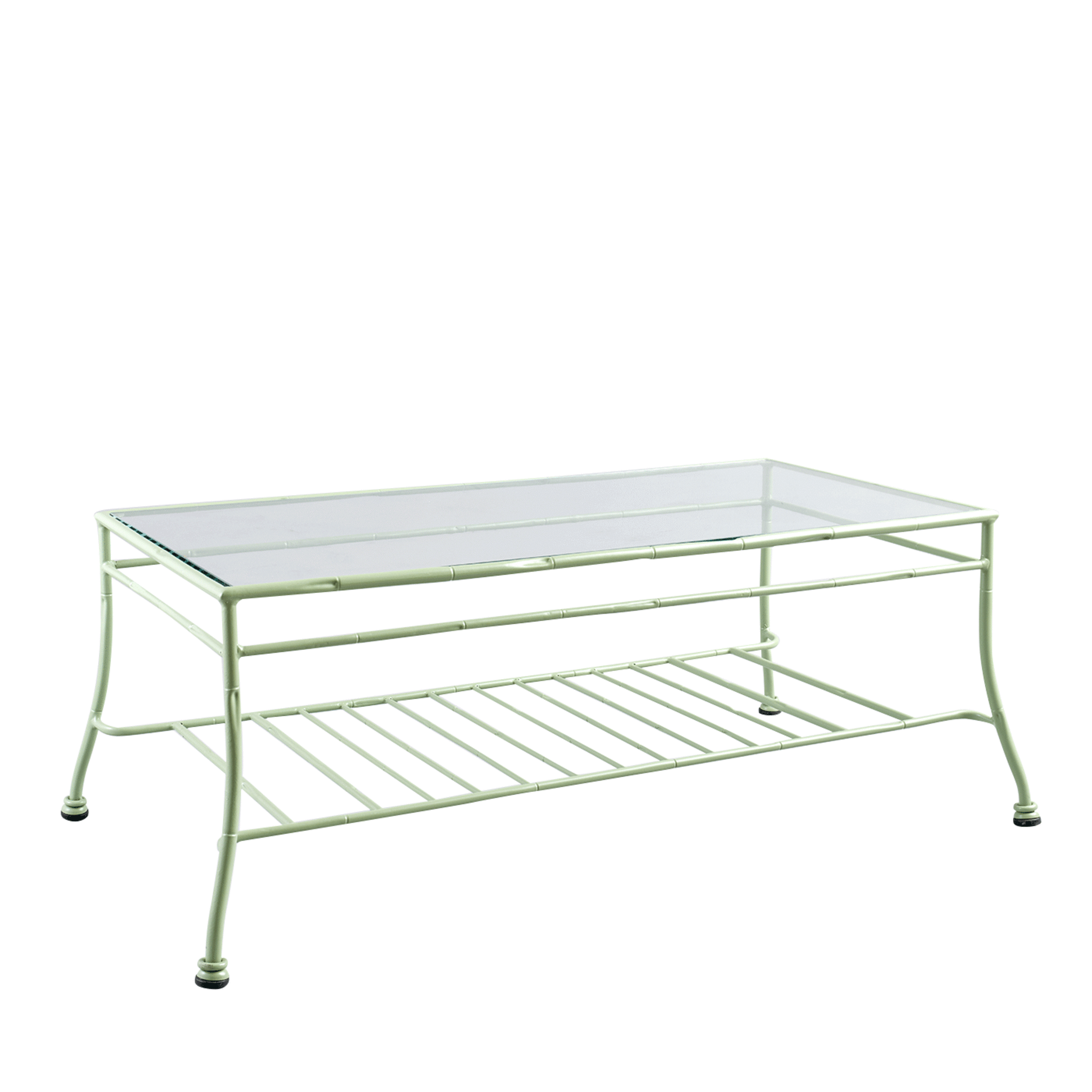 Bamboo Wrought Iron Table - Main view