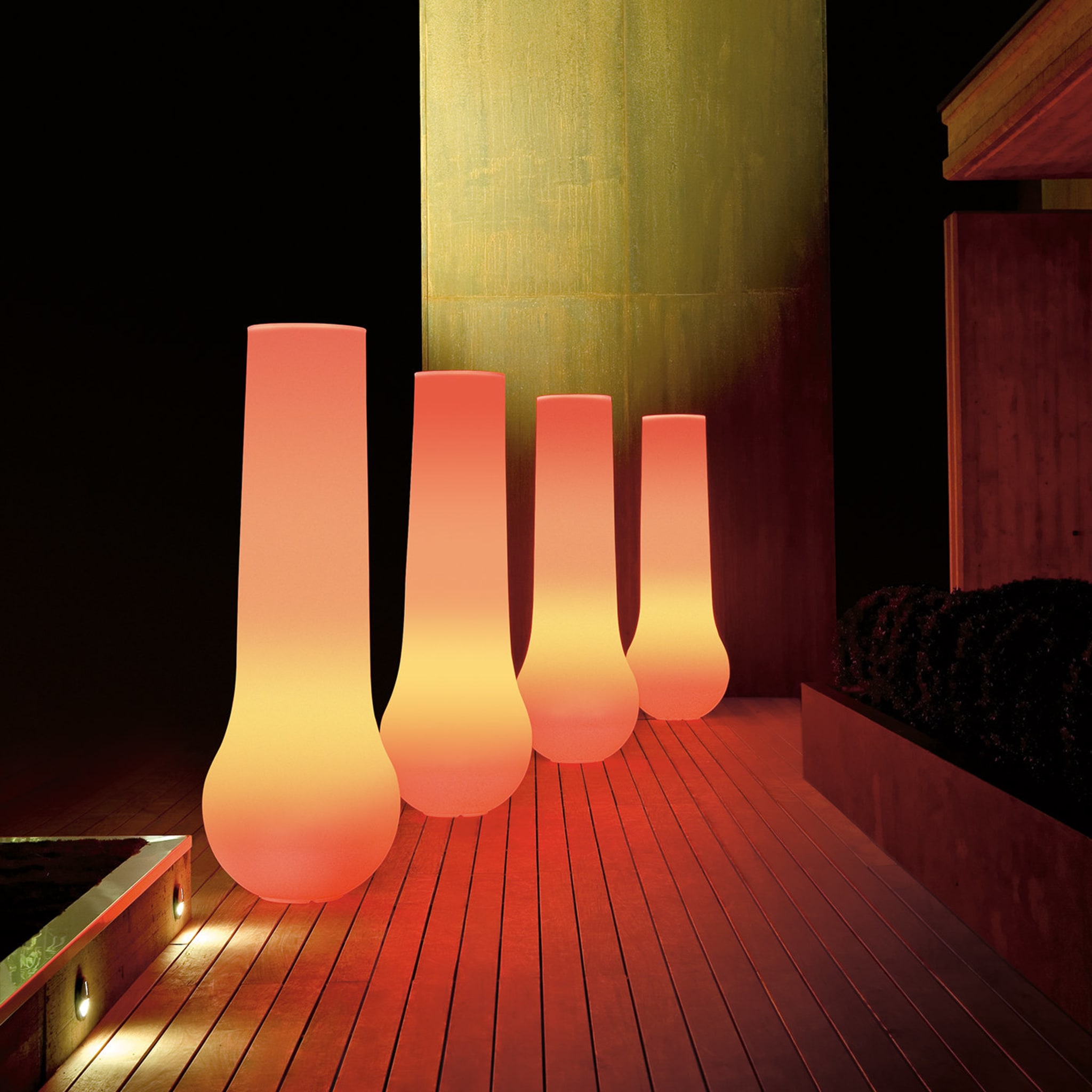Arena Floor Lamp with RGB Light Kit by Giorgio Tesi  - Alternative view 5