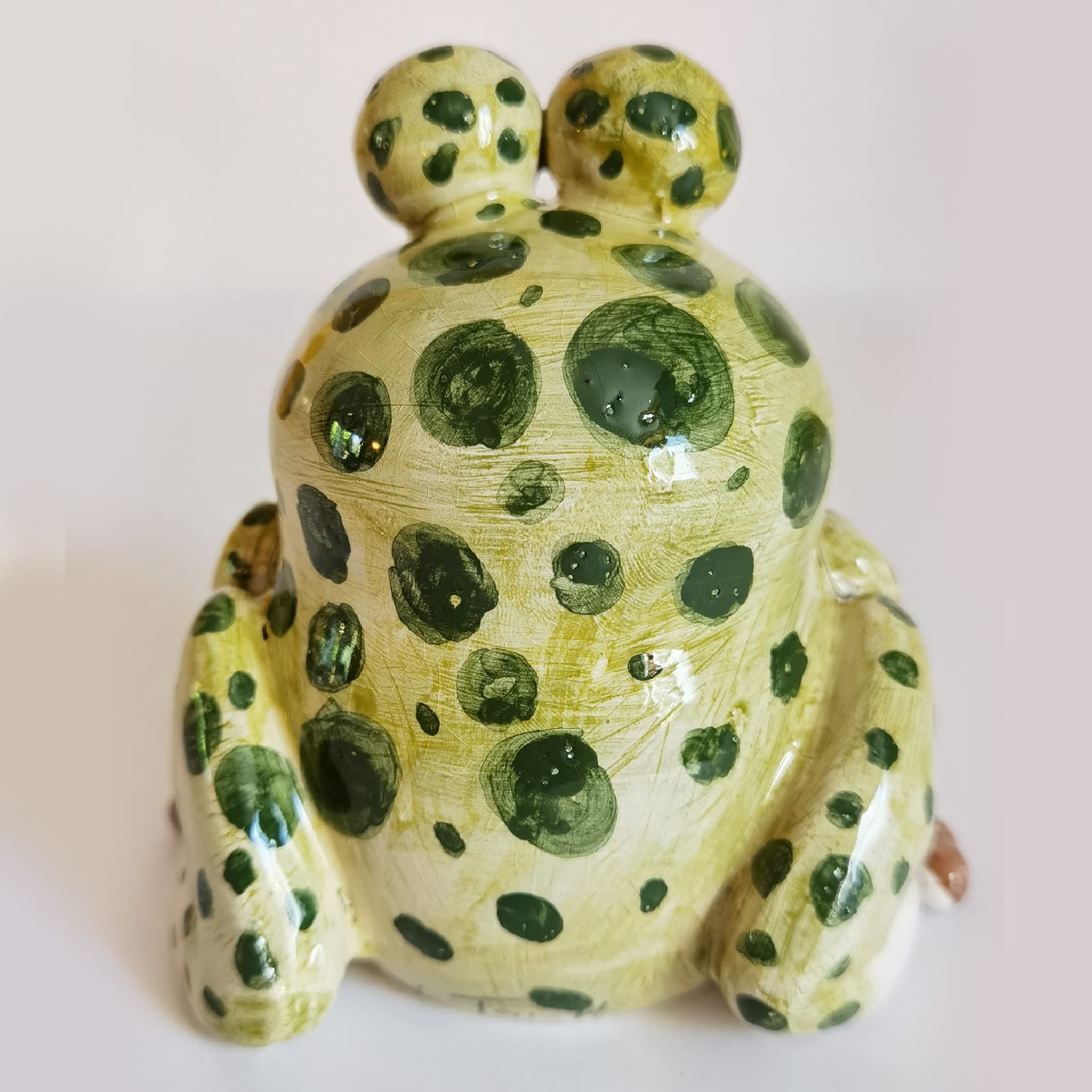 Green Frog Figurine  - Alternative view 2