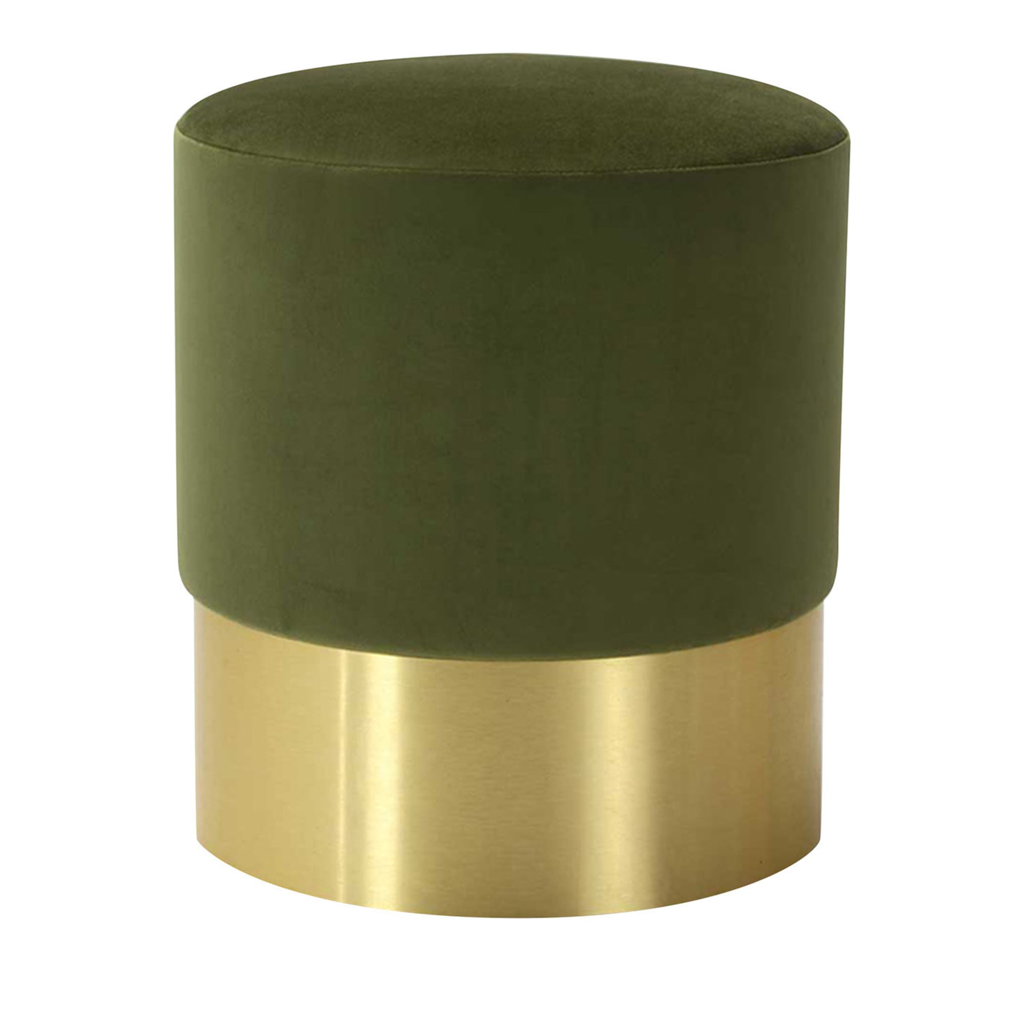 Chione Green Pouf - Main view