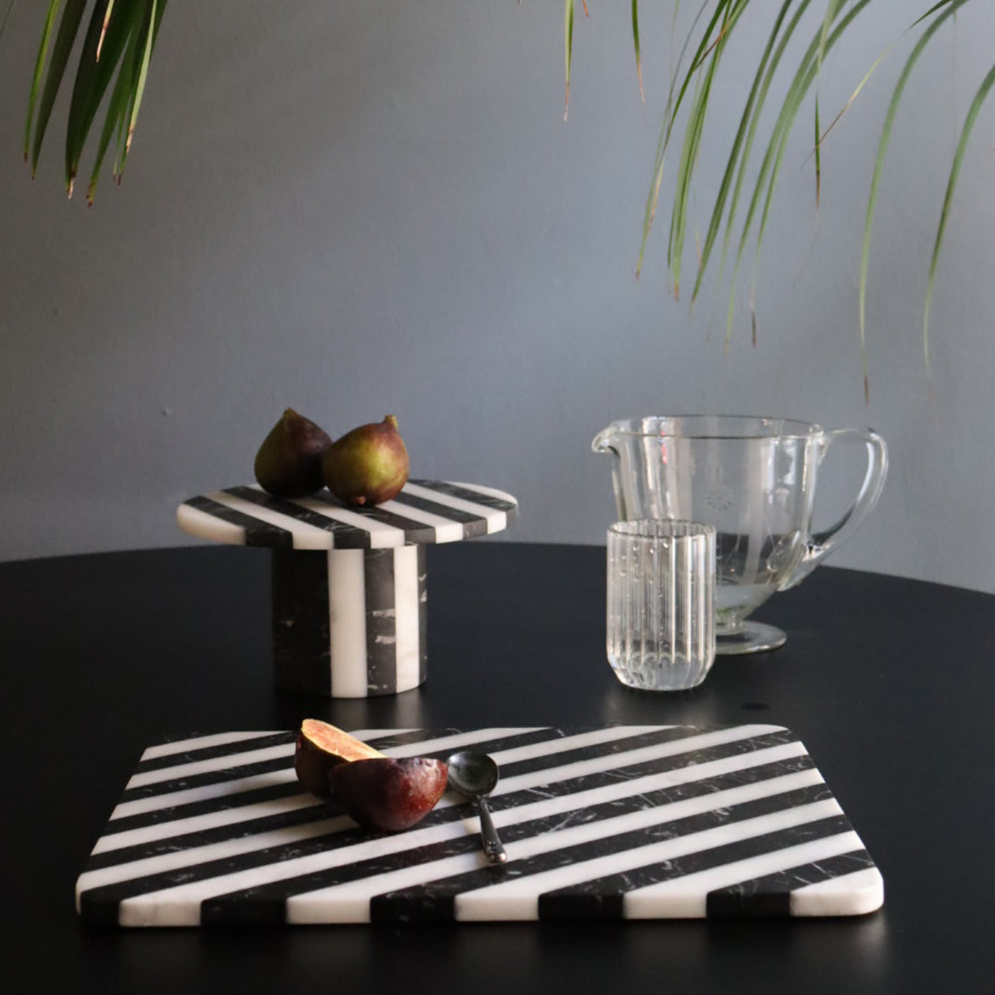 Alice Black and White Chopping Board by Bethan Gray - Editions Milano