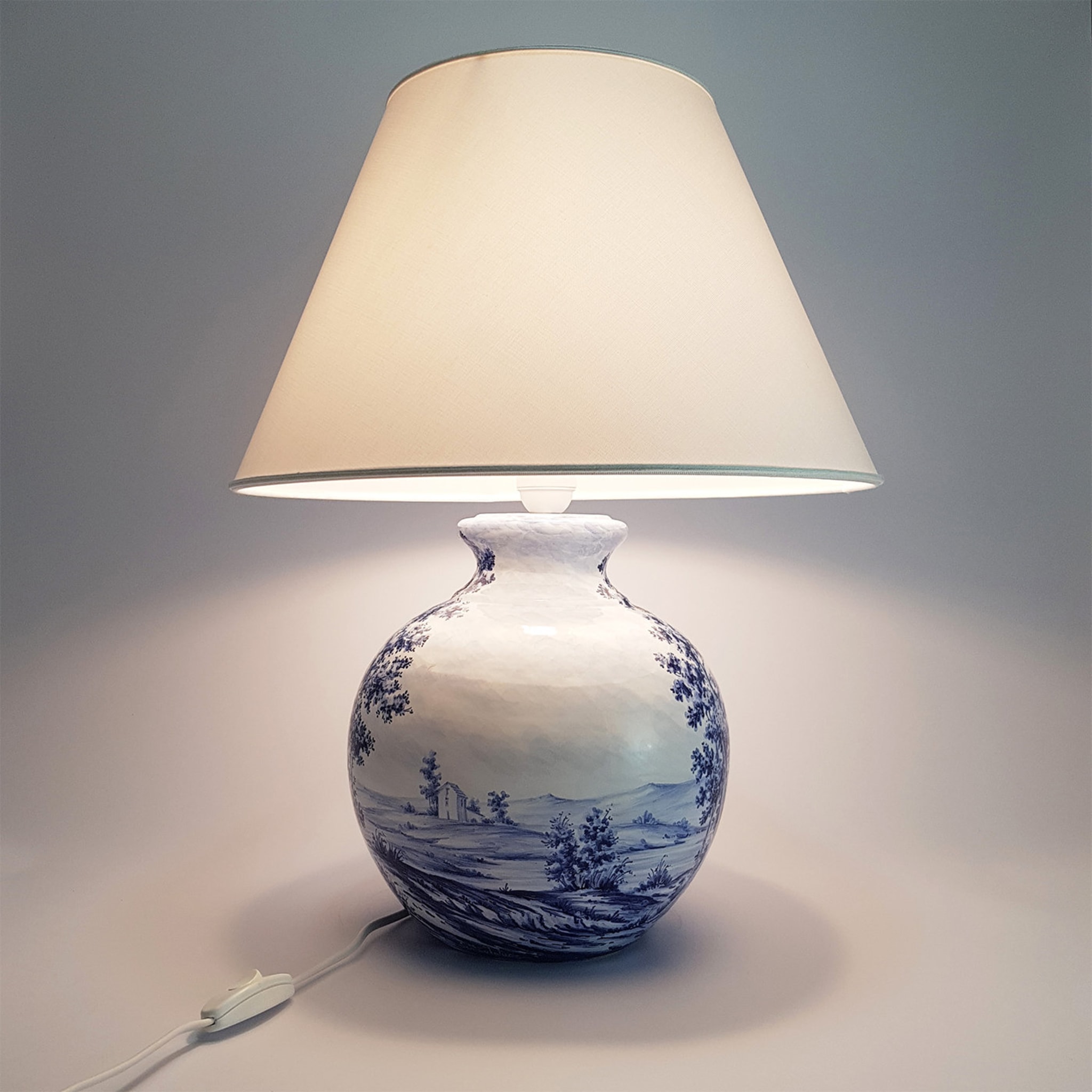 Blue Landscape Table Lamp - Alternative view 3