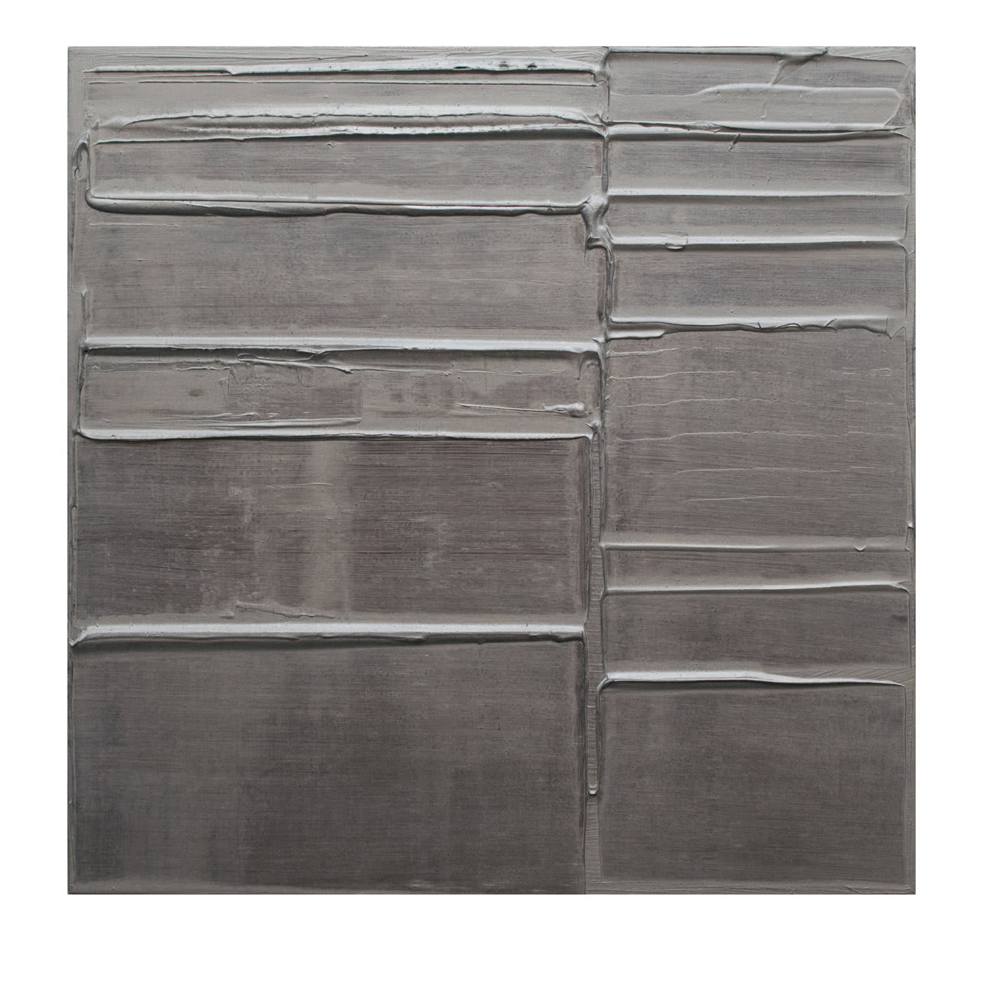 Monocromia 750 Silver Wall Art Panel - Timothèe Narduzzi for La Scala Milano Wallcovering