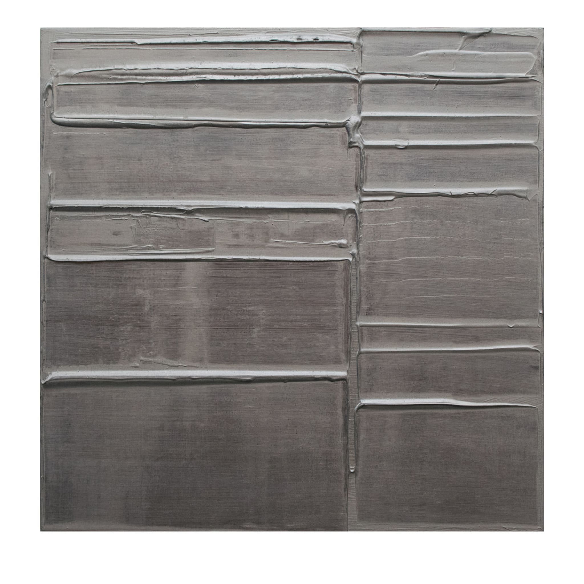 Monocromia 750 Silver Wall Art Panel - Main view
