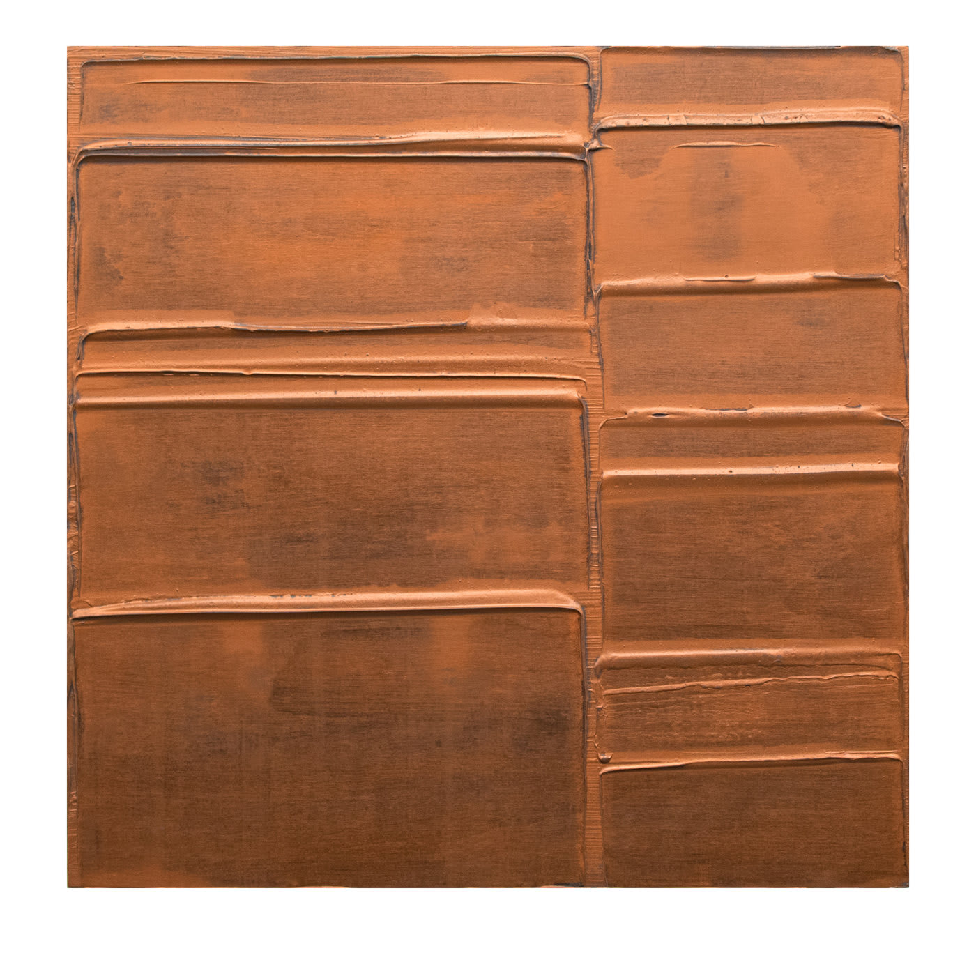 Monocromia 850 Copper Wall Art Panel - Timothèe Narduzzi for La Scala Milano Wallcovering