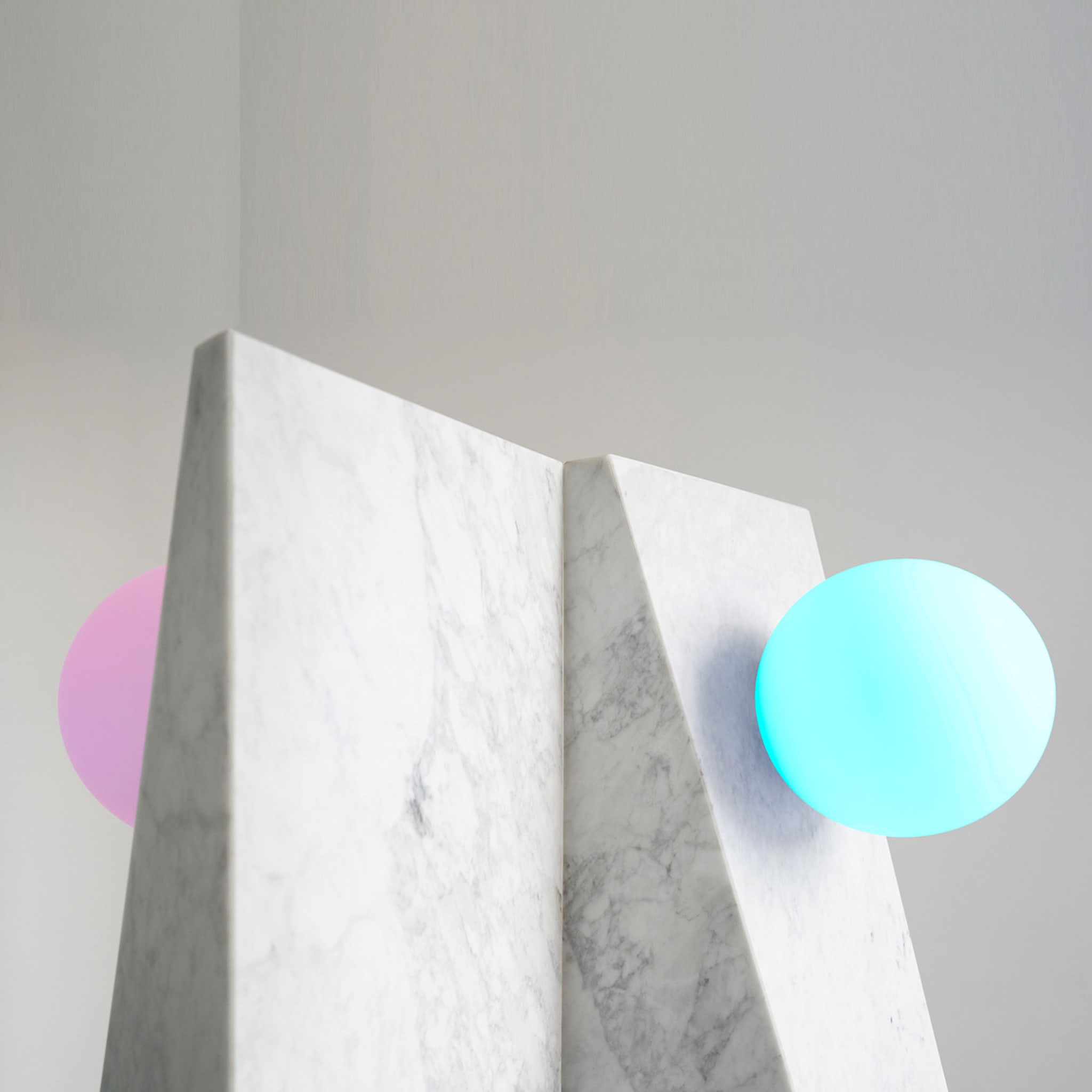 Dieus White Extra Large Floor Lamp by Sid&Sign Studio - Alternative view 1