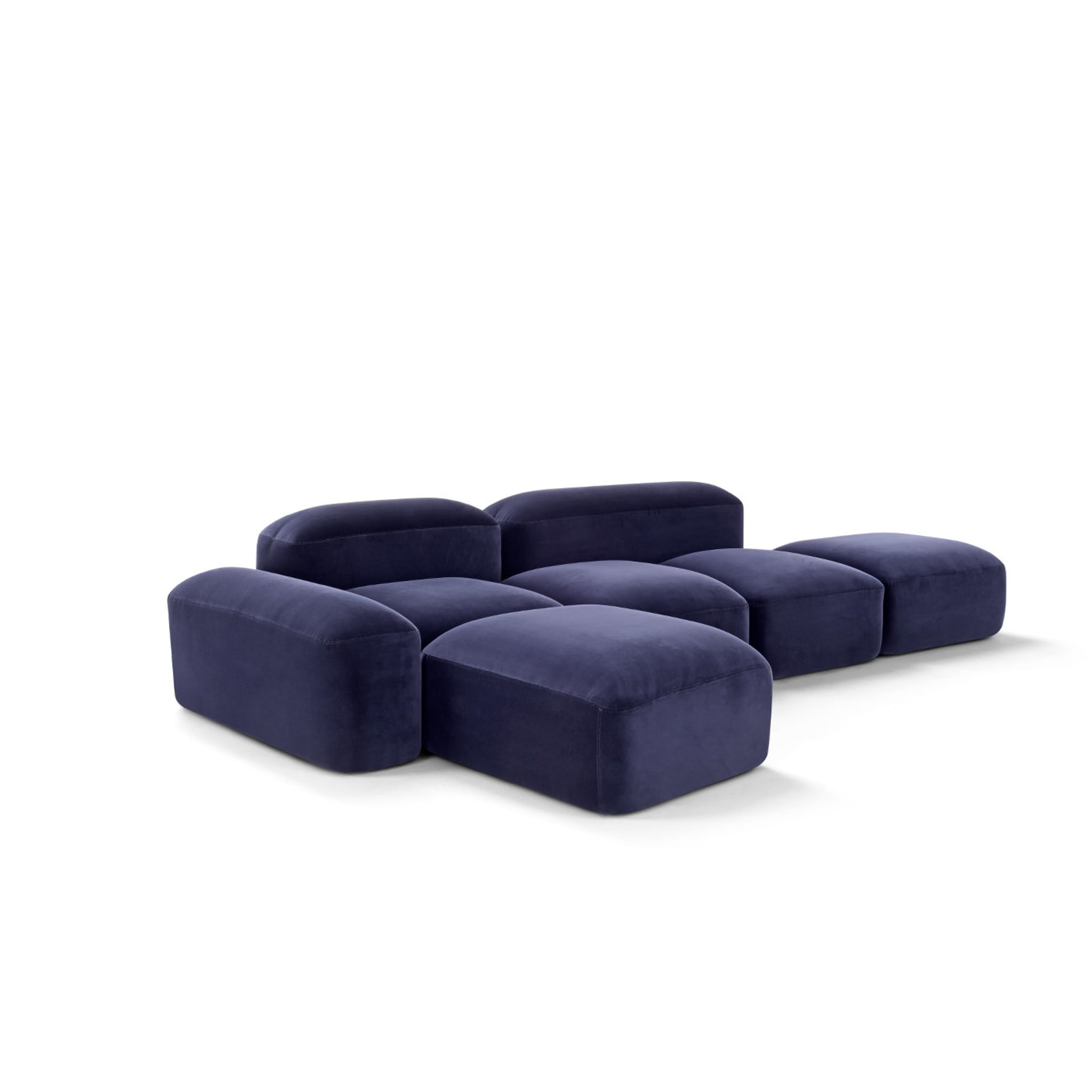  Lapis Blue Sofa by Emanuel Gargano and Anton Cristell - Alternative view 1