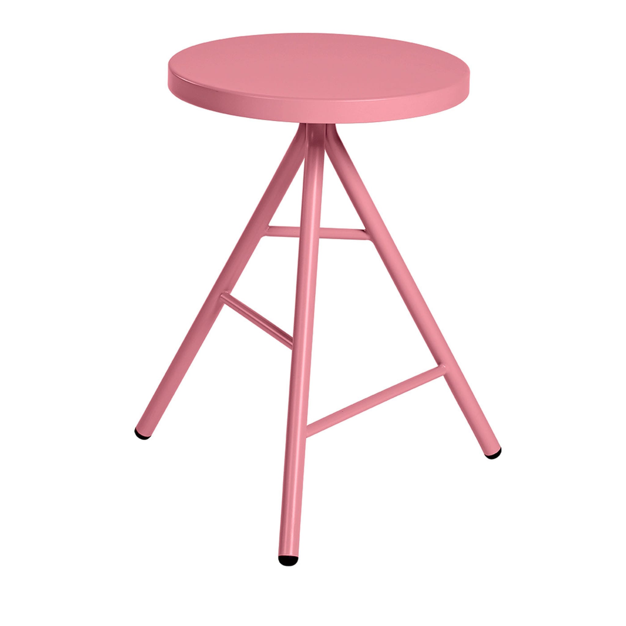 Symple Small Pink Stool - Main view