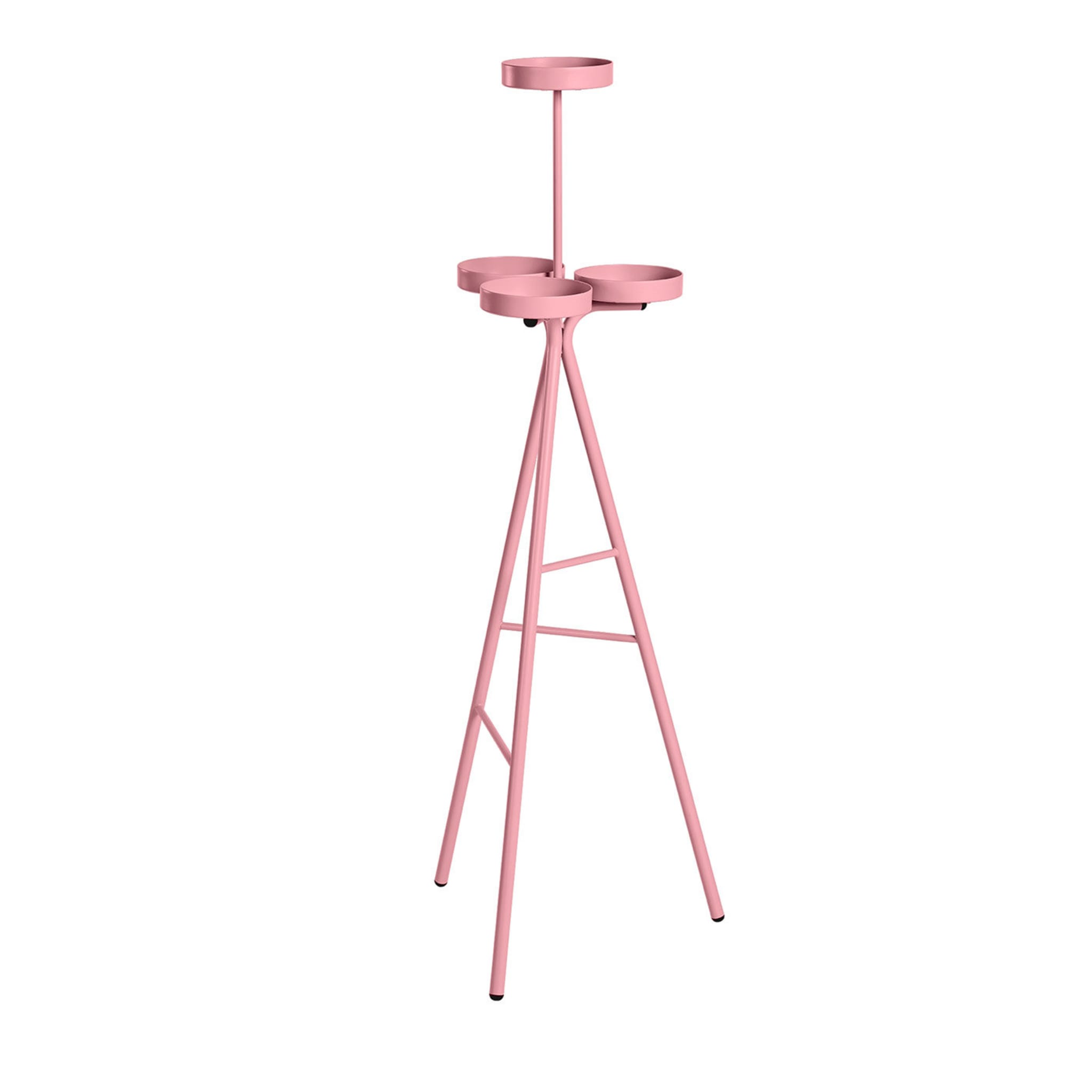 Symple Tall Pink Plant Stand - Main view