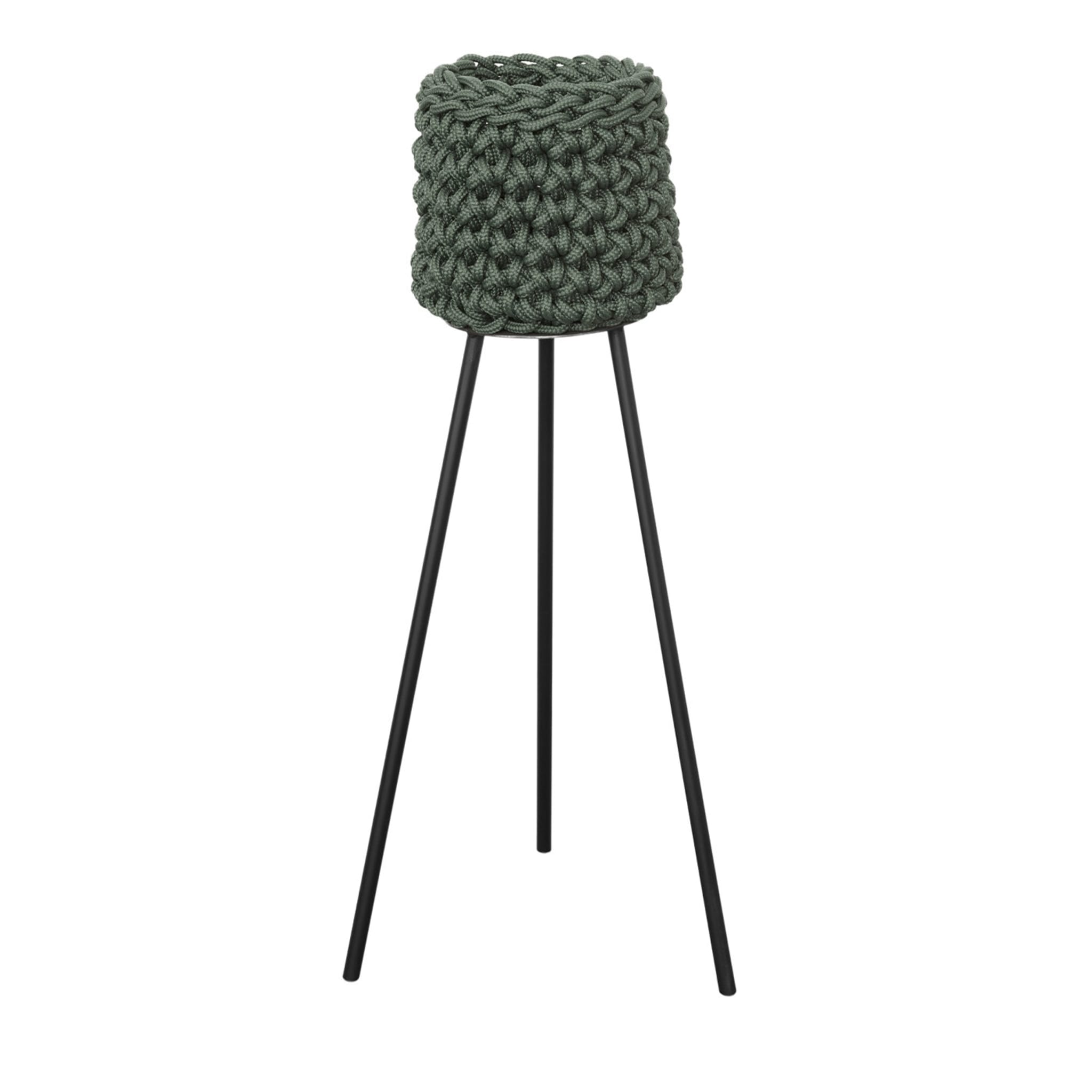 Le Rossette Olive Green Potholder Stand - Main view